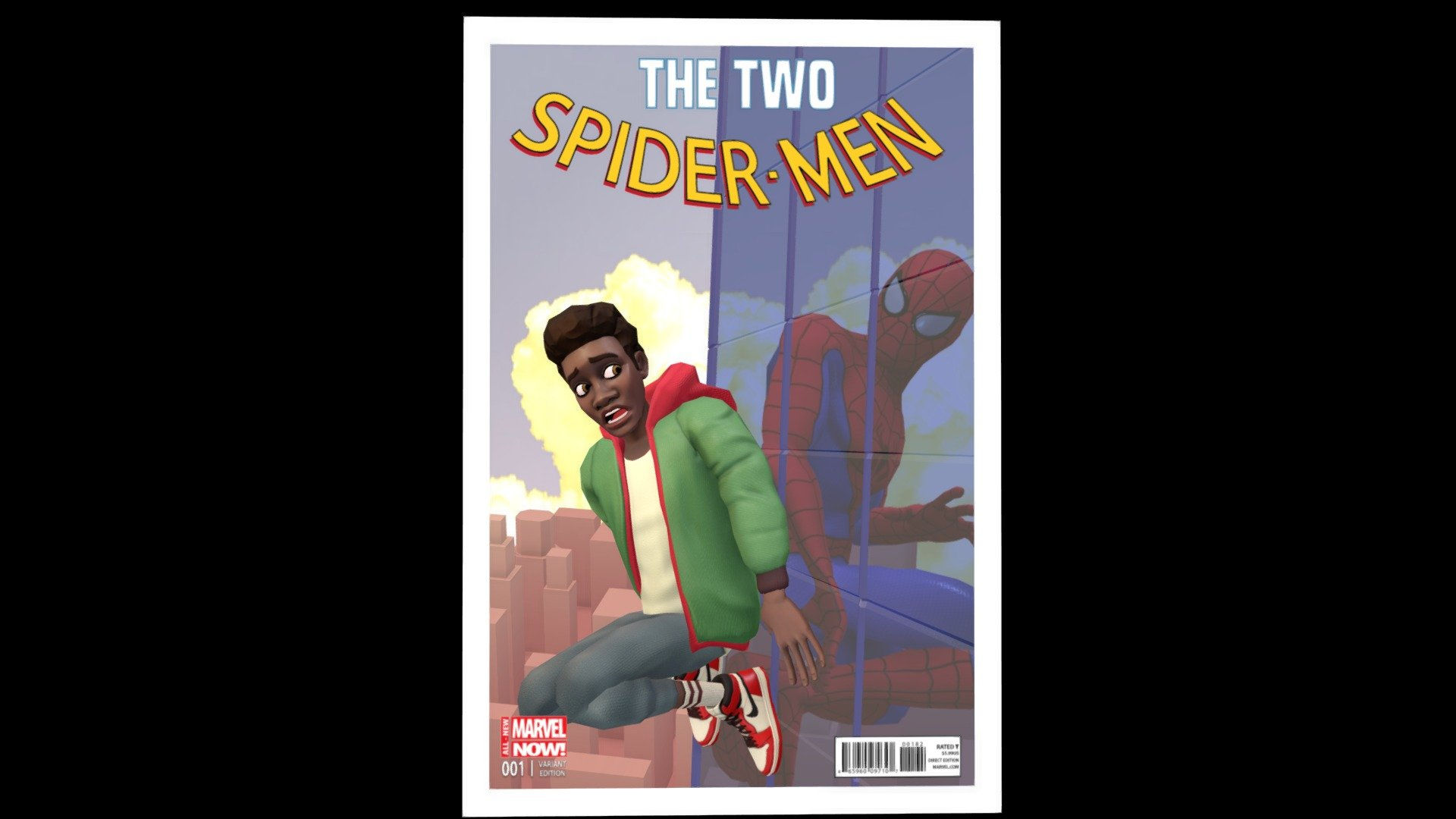 Wallpaper #o2cc-JIBSpphPi3-6ogA11 The Two Spider Men 3D Model by Justin T Phillips at Jtp360 B4d9c6b