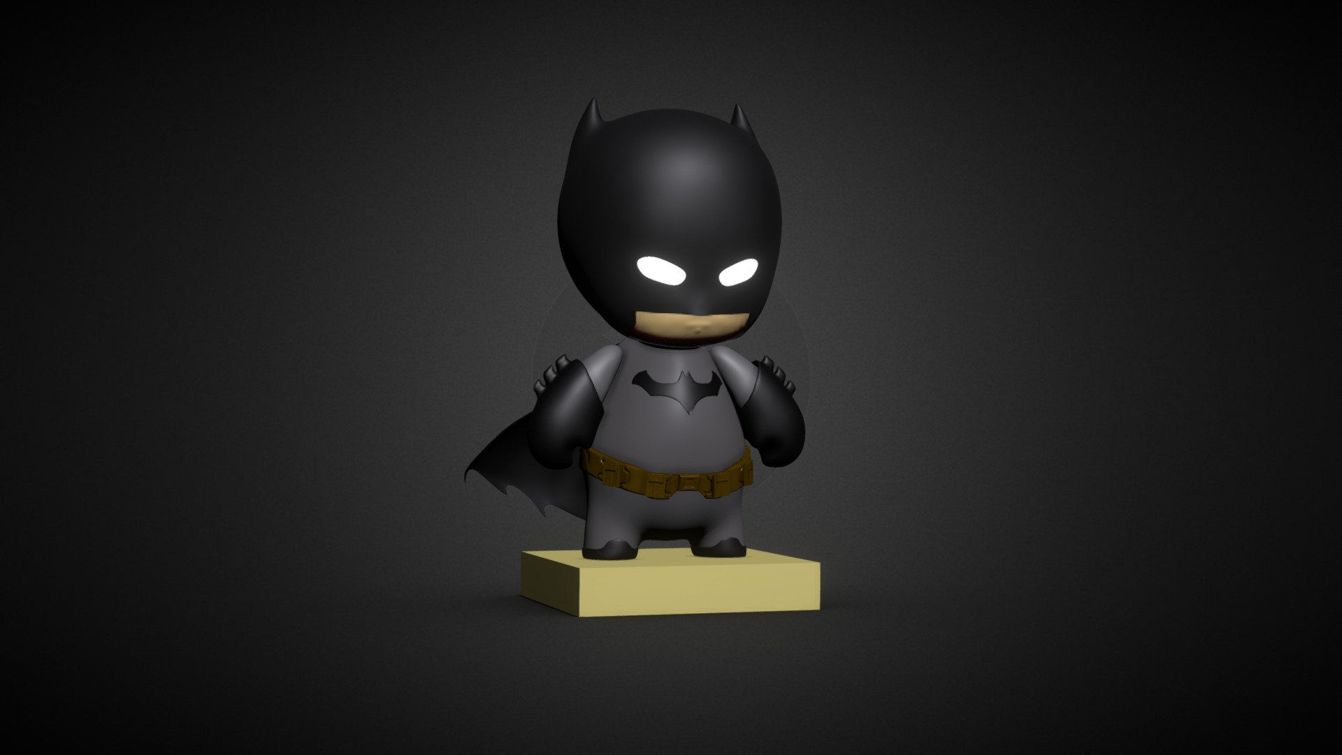 Wallpaper #KWf9_JIBSpphPi3-HZrD47 Chibi Batman Download Free 3D Model by Erickdknight Be9313b Sketchfab