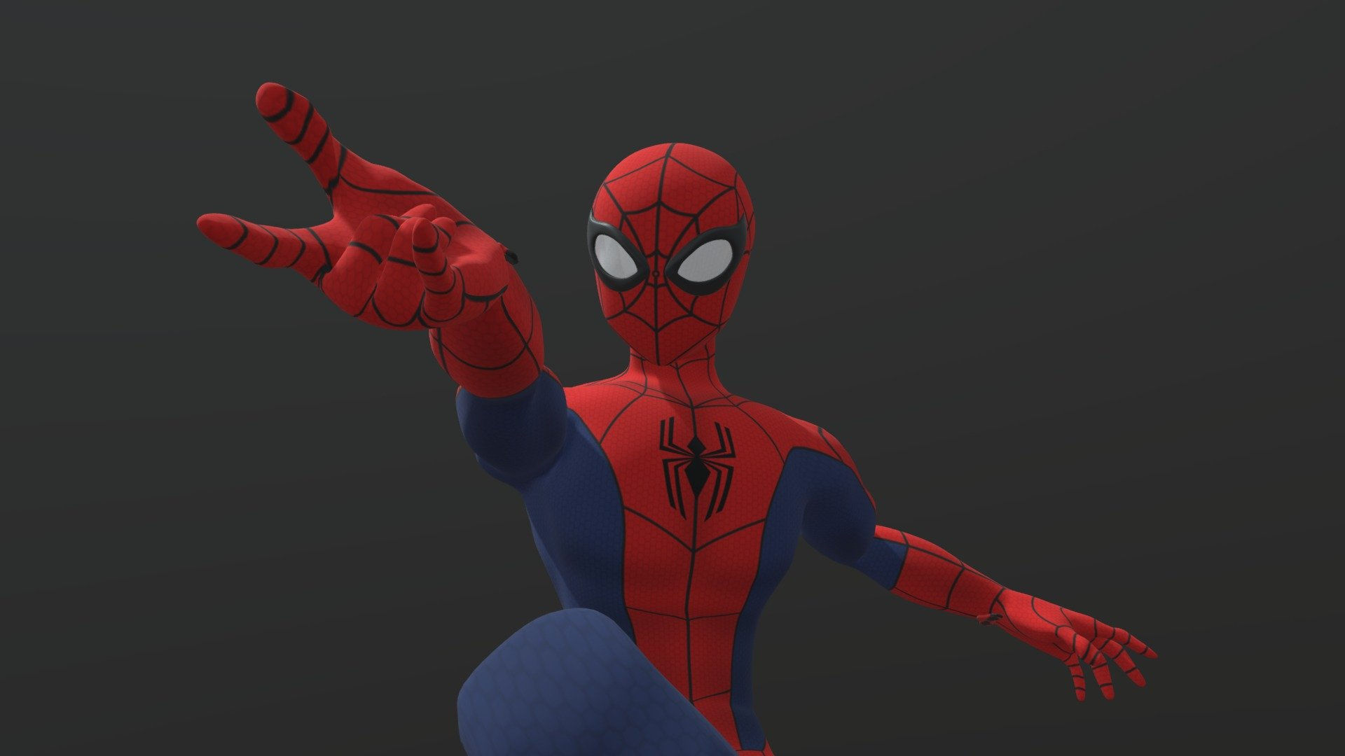Wallpaper #lQOfZZMBpyOg8YnERdmb145 Spectacular Spider Man 3D Model by Jose David Torres Adelantado