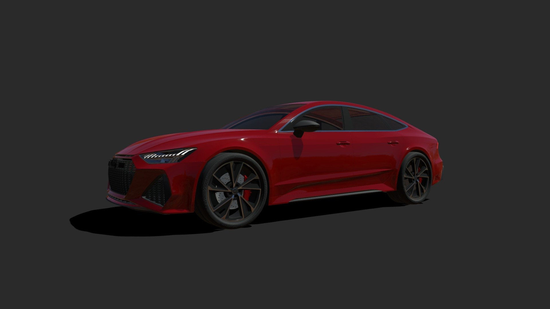 Wallpaper #bGcU95IBSpphPi3-9YUO318 Audi Rs7 Sportback 3D Model by Davebhargav 3f533d9 Sketchfab