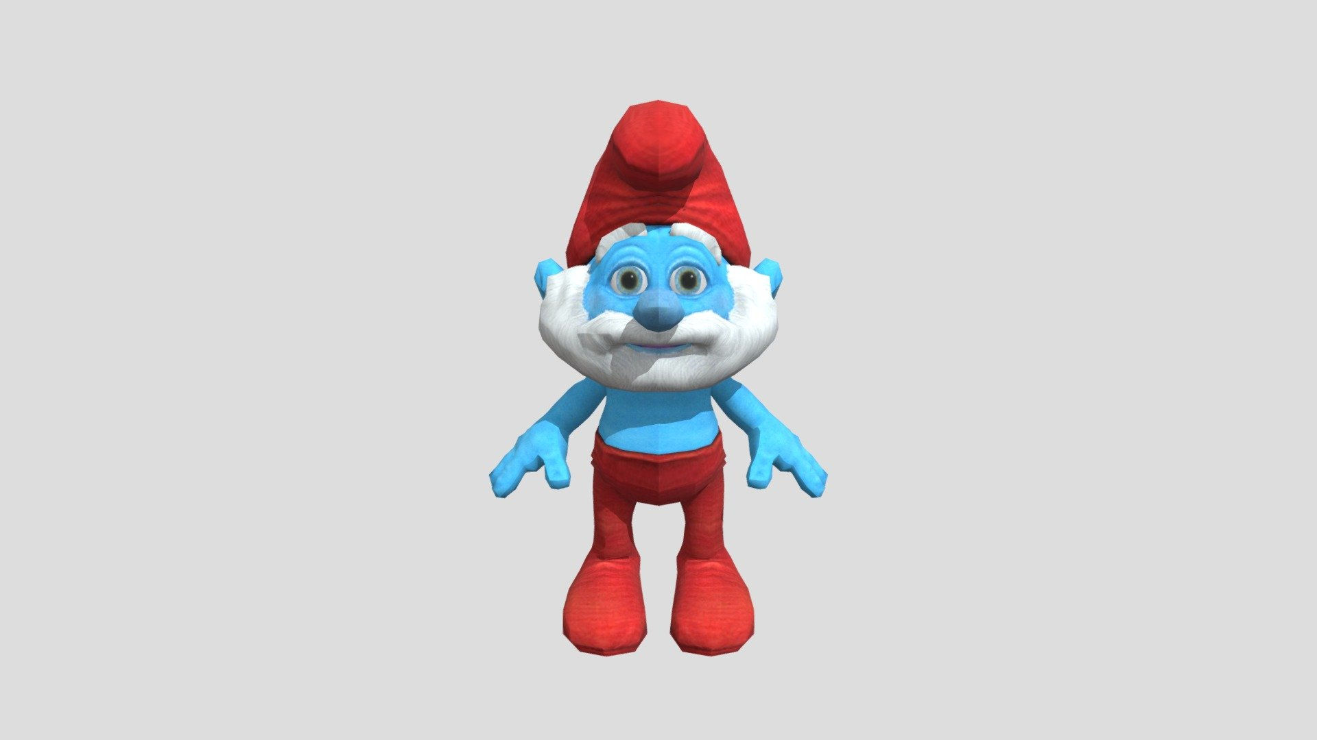Wallpaper #kLiH2JIBJvJKYCmEZujO247 Papa Smurf the Smurfs Download Free 3D Model by Guilherme Navarro