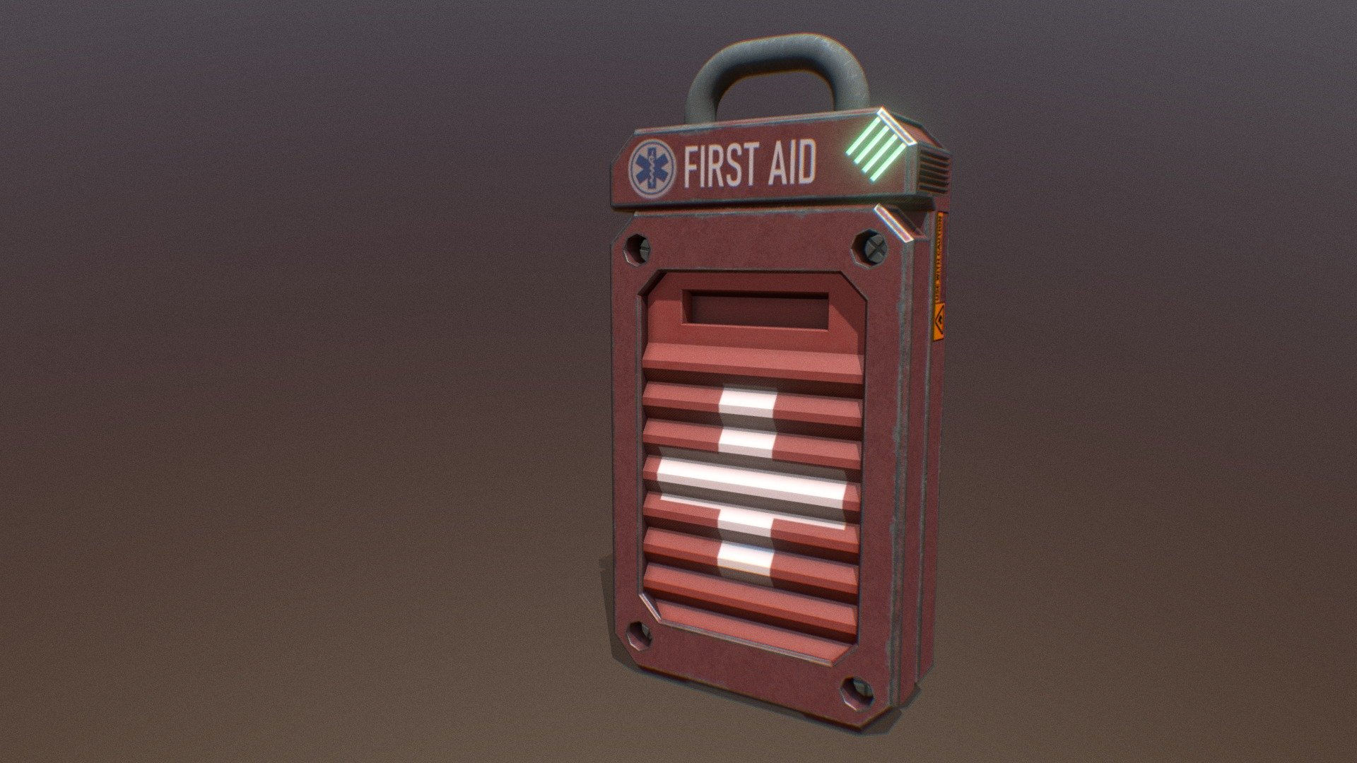 Wallpaper #HmeNC5MBSpphPi3-KNo9150 Sci Fi First Aid Kit Download Free 3D Model by Dmitry Bezruchko