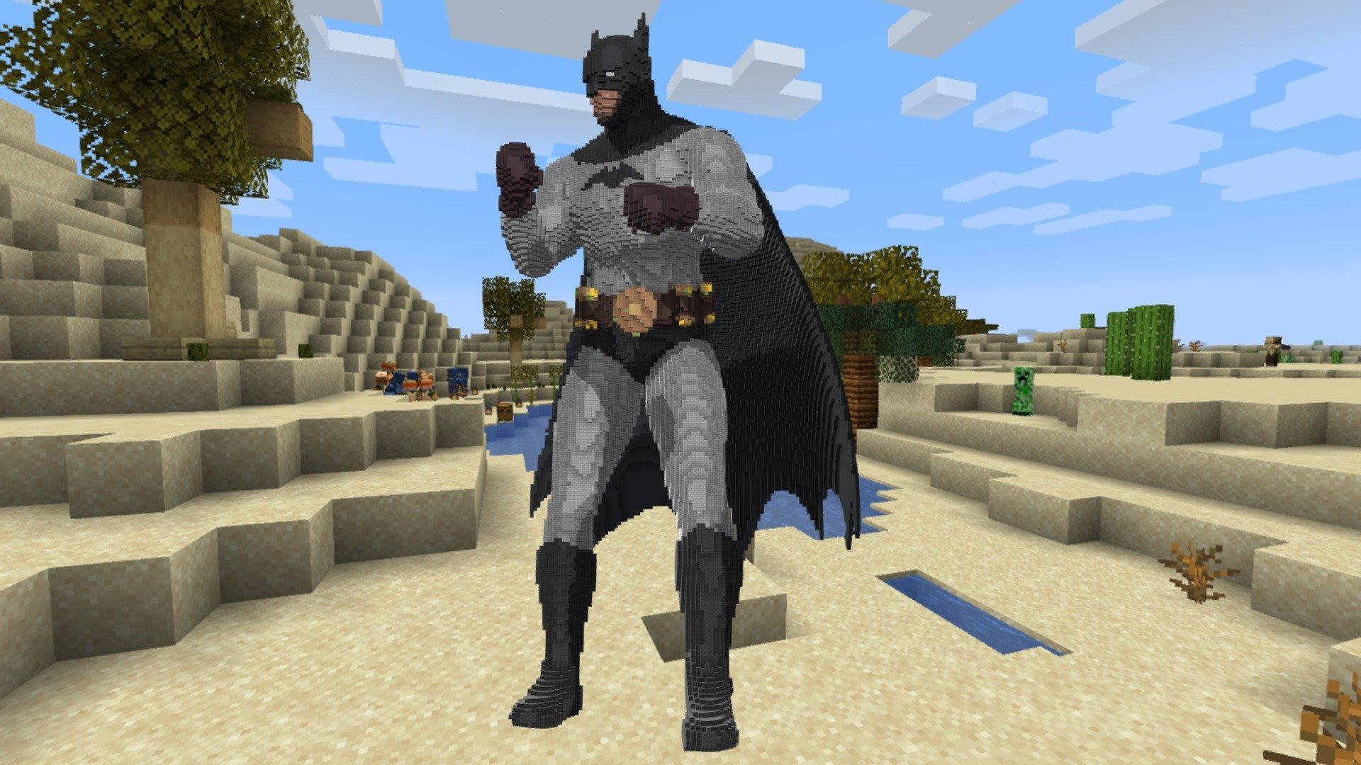 Wallpaper #Ame7DZMBSpphPi3-f-ct0 Minecraft Batman Build Schematic 3D Model by Inostupid C627f6f
