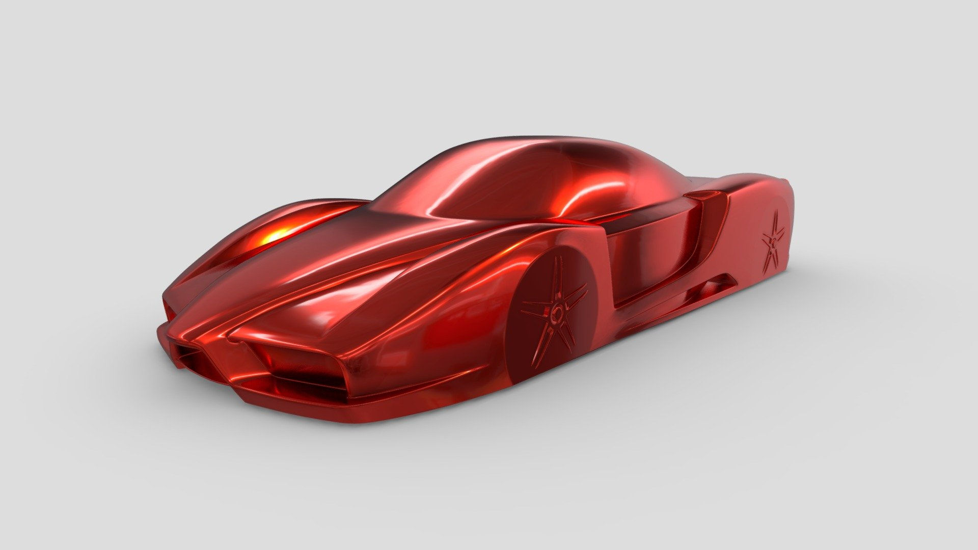 Wallpaper #-2fc-5IBSpphPi3-dpWf51 Ferrari Enzo Speedform Supercar Automotive Art Buy Royalty Free 3D
