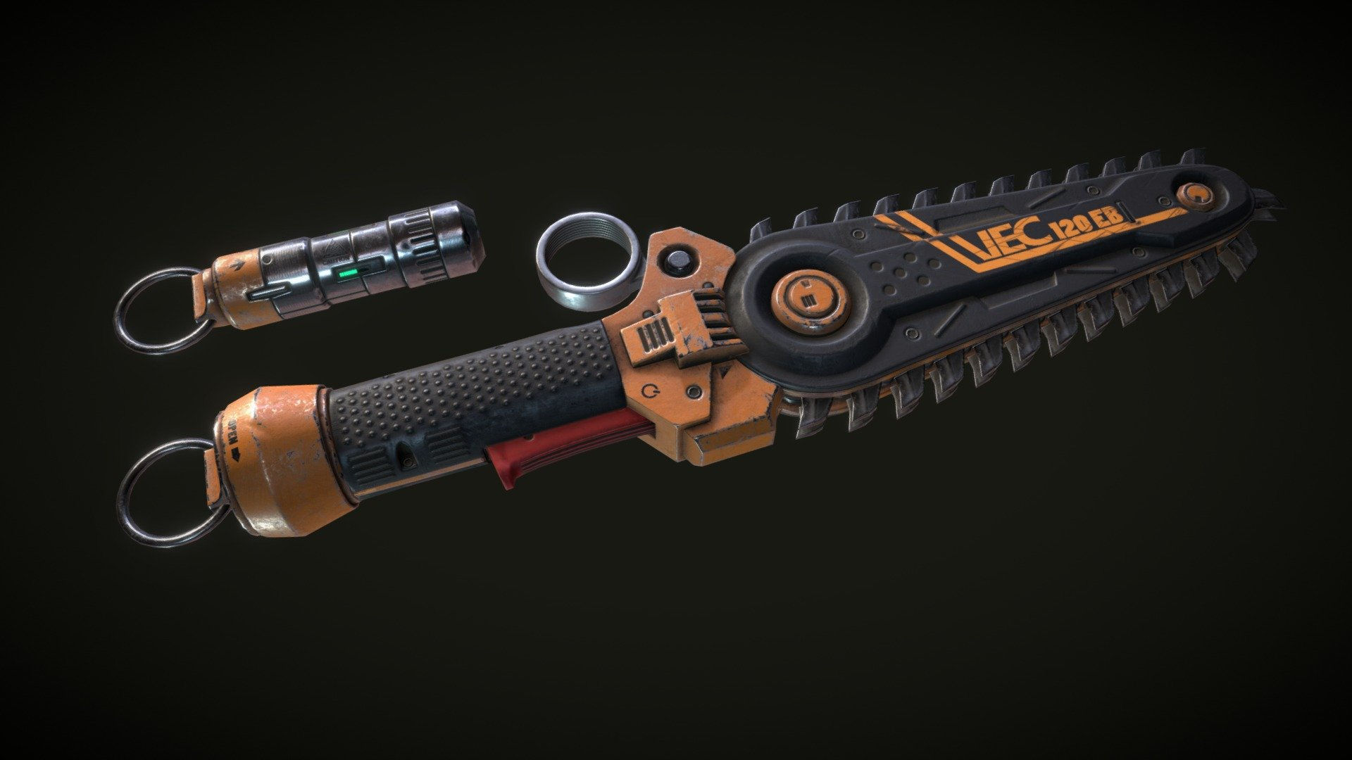 Wallpaper #P5xj4ZIBZHQxiYarX7u034 Cyberpunk 2020 Chain Knife 3D Model by Lowseb Ab14d9b Sketchfab