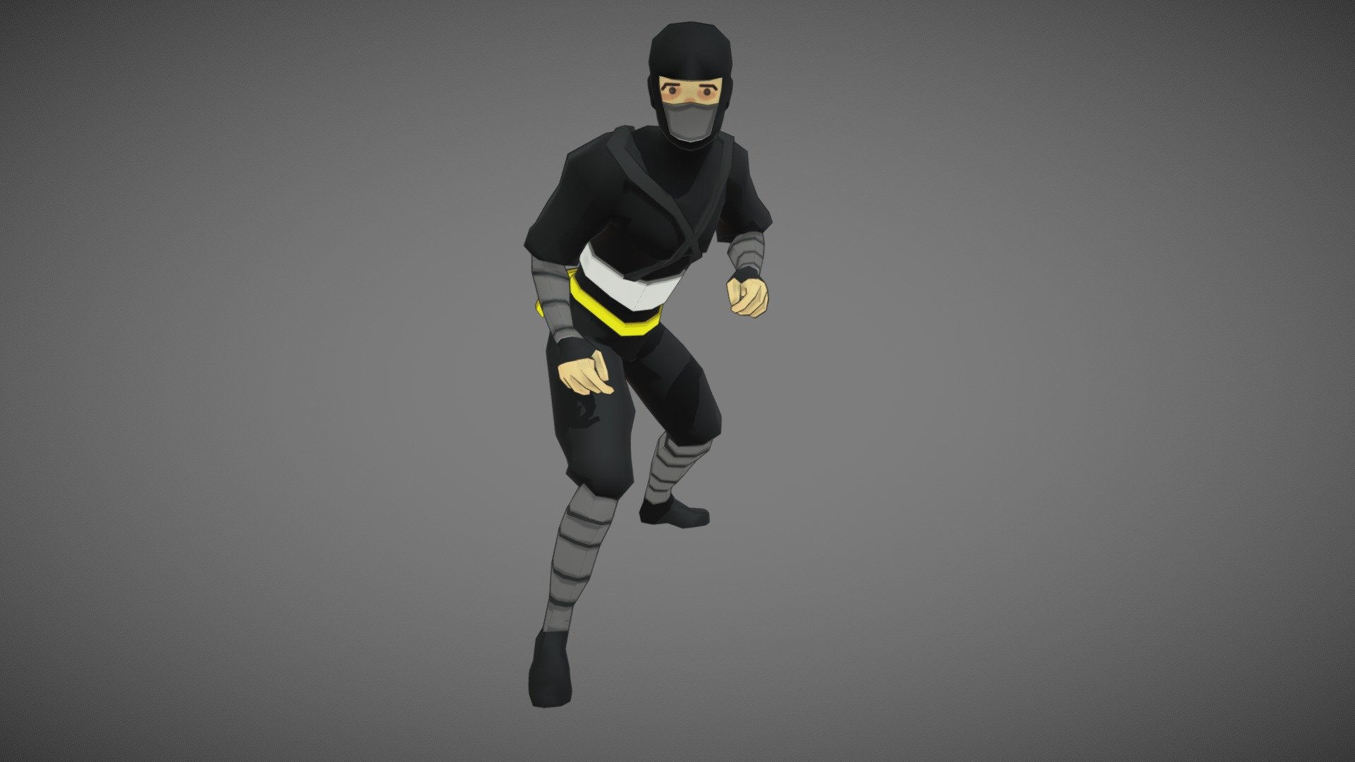 Wallpaper #om3IZ5cBycdYOYFTiW_1109 Low Poly Ninja Download Free 3D Model by Greeng D348e16 Sketchfab