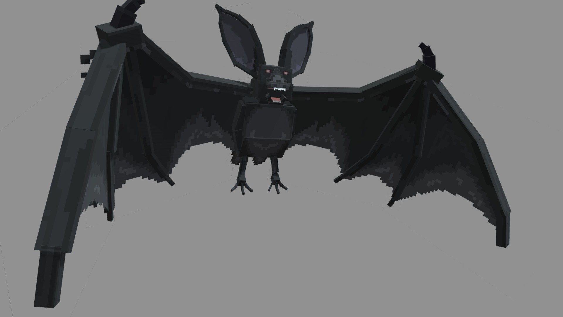 Wallpaper #S2cLE5MBSpphPi3-pP5k41 Giant Bat 3D Model by Dheyaa at Dheyaa 640cecc Sketchfab