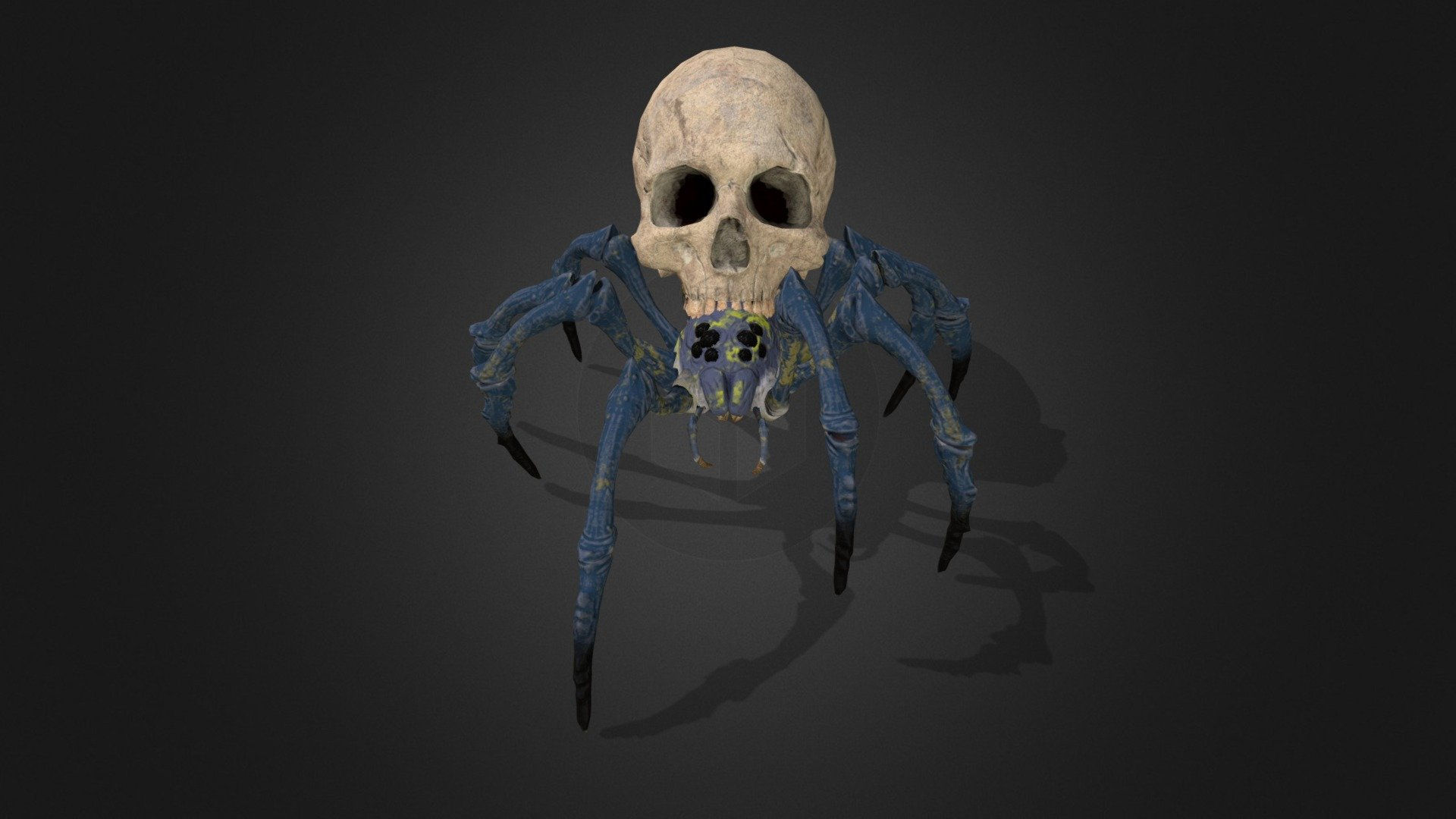 Wallpaper #R-_VS5MBMN-XEVvVKTxd113 Animated Skull Spider Buy Royalty Free 3D Model by Greeneyed3dartist