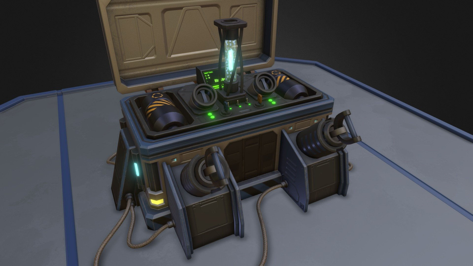 Wallpaper #_Geo95IBSpphPi3-74bs194 Sci Fi Chest Buy Royalty Free 3D Model by Kloworks 32c999c
