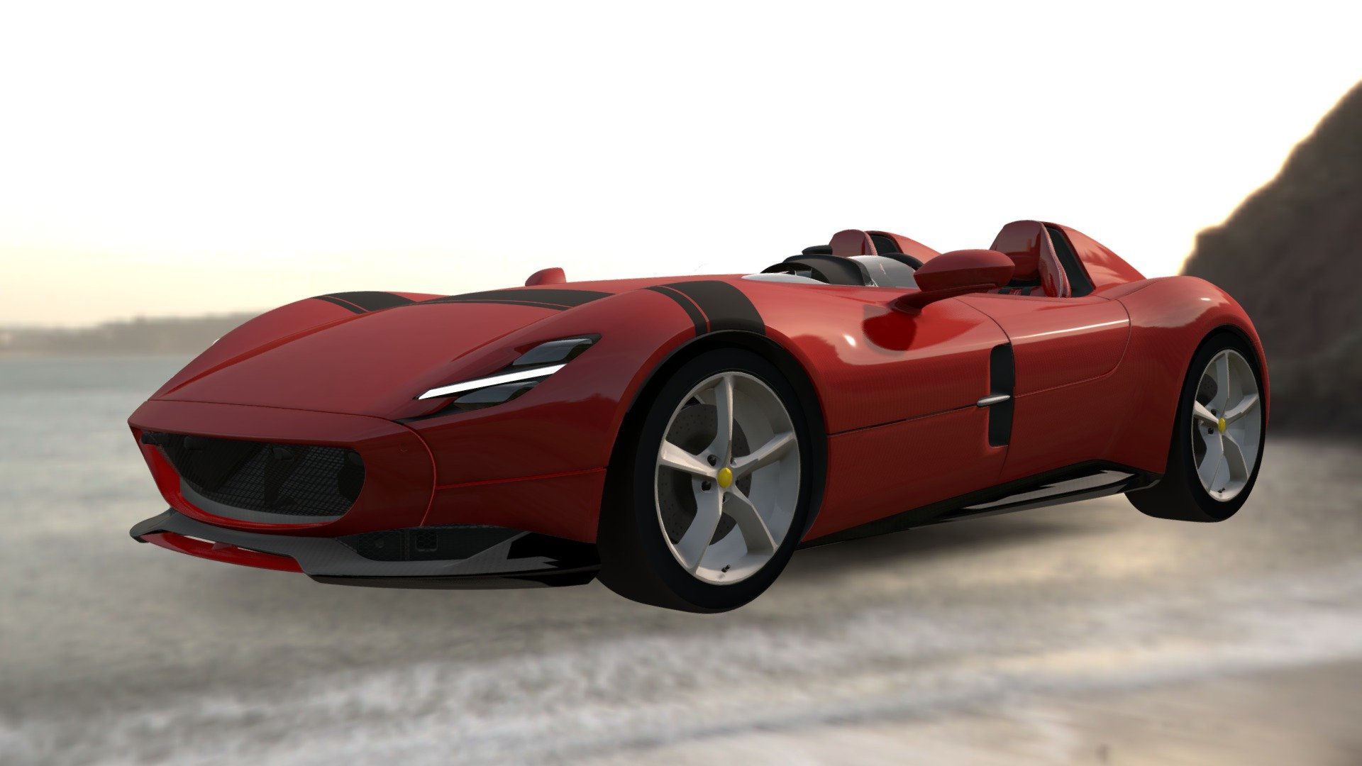 Wallpaper #-2fc-5IBSpphPi3-dpWf64 Ferrari Monza Sp2 3D Model by No Limits at Nolimitsofficial 8f0a10d