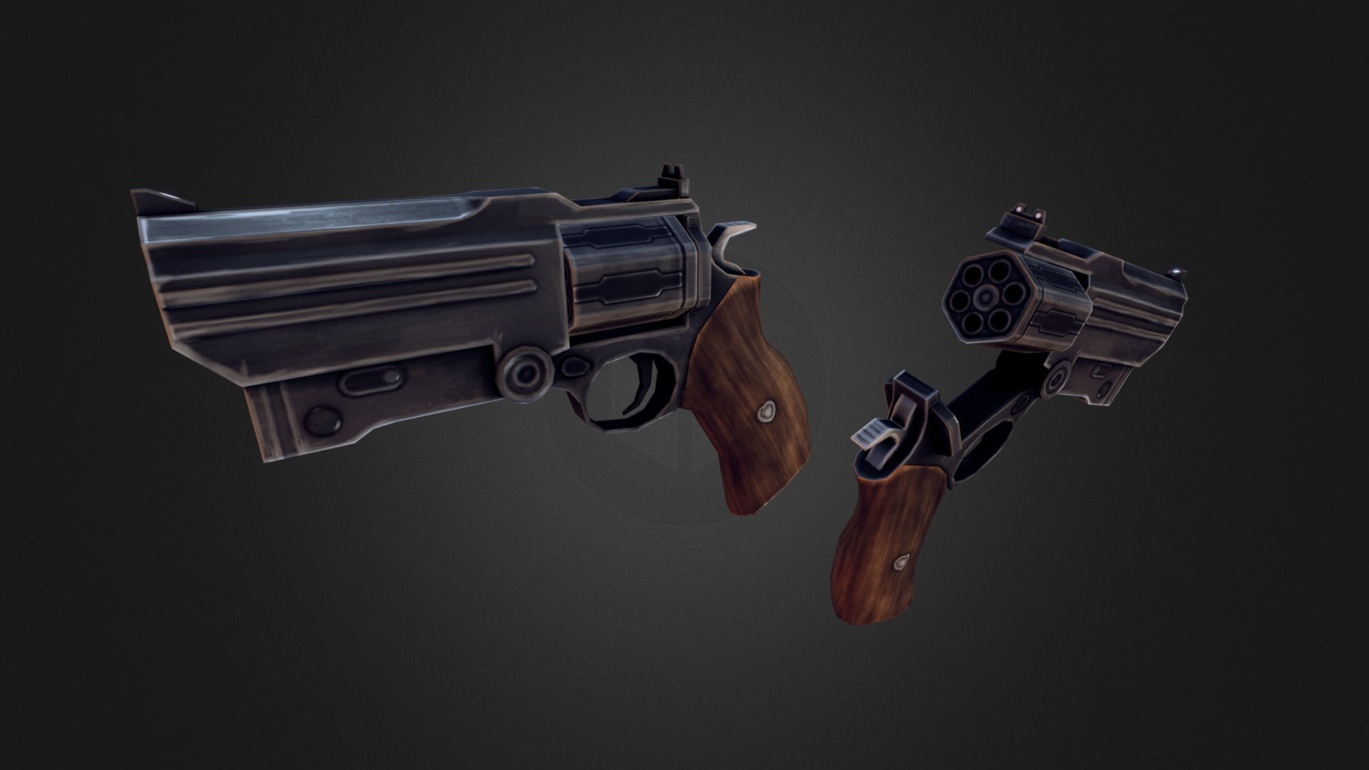 Wallpaper #CWfV7pIBSpphPi3-jF_J218 Cyberpunk Revolver Concept Art