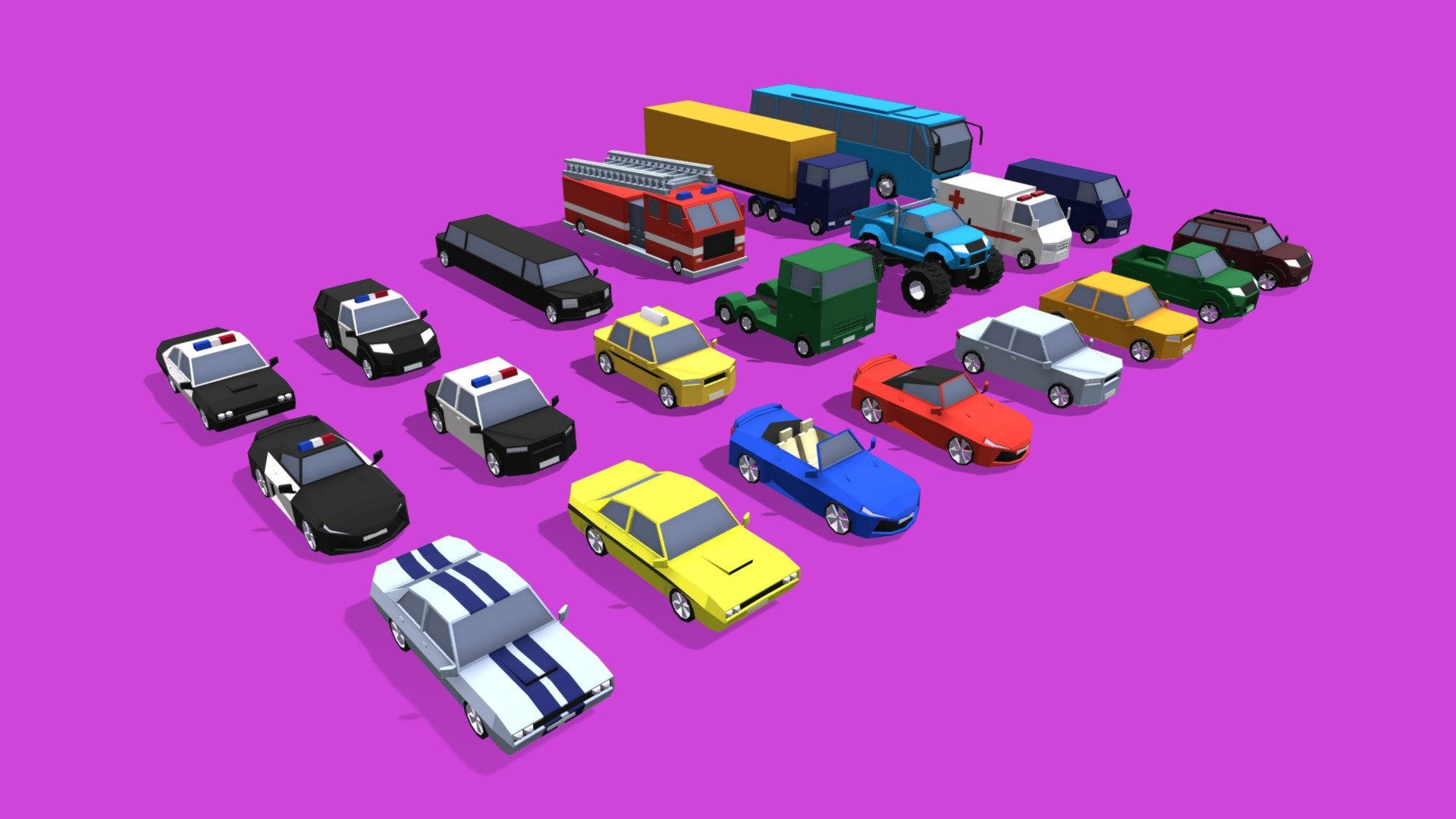 Wallpaper #9hrATpMB1yWOL4qgr322346 Free Low Poly Vehicles Pack Download Free 3D Model by Rgsdev Cb76400