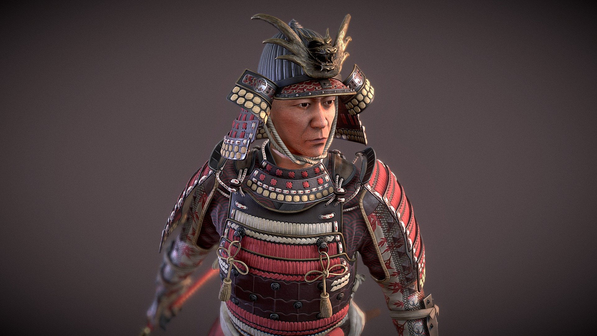 Wallpaper #Yhl4Ao8BtGB6xQ78Kkqy3 Maple Samurai 3D Model by Stubbornfunkydonkey 92d3e93 Sketchfab