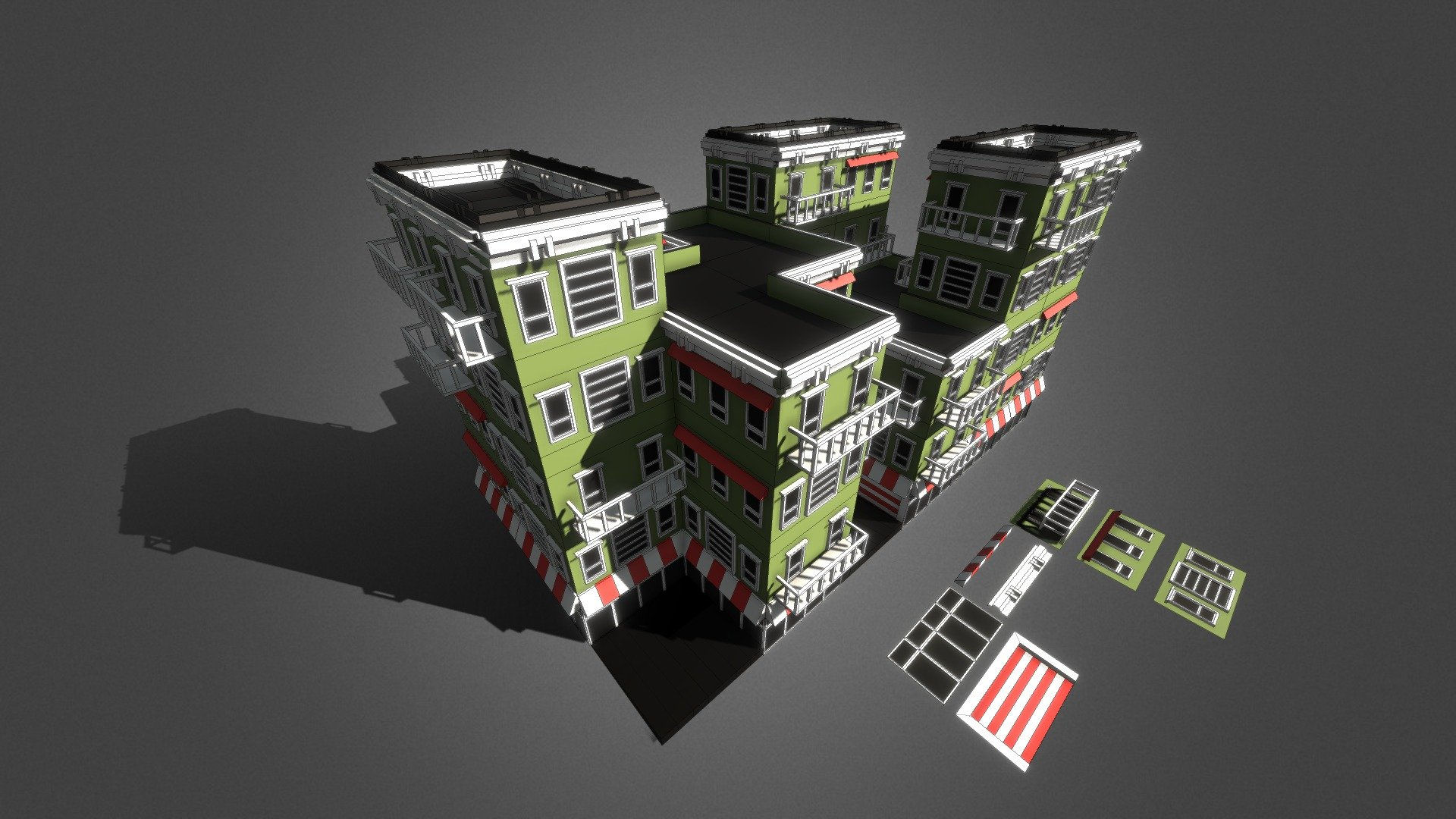 Wallpaper #aWfA6pIBSpphPi3-sEia33 Building Generator 3D Model by Randum Ca382fb Sketchfab