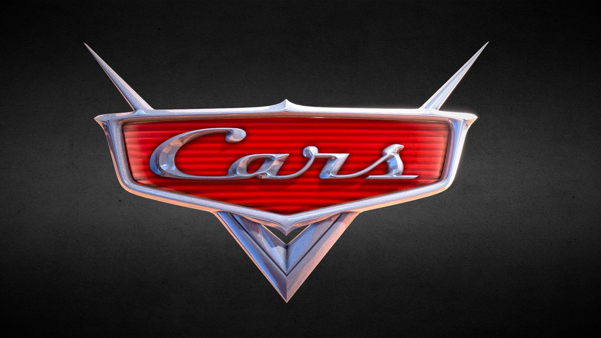 Wallpaper #zRkINI8BtGB6xQ78Ipzy28 Disneypixars Cars Logo Download Free 3D Model by Matisosanimation