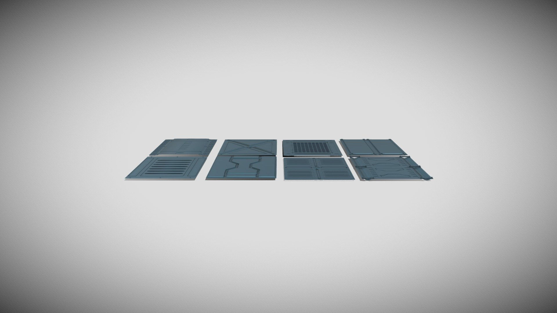Wallpaper #KvswgpcBx-Hc5Y20mq1W137 Sci Fi Floor Panels Buy Royalty Free 3D Model by Simon T Griffiths