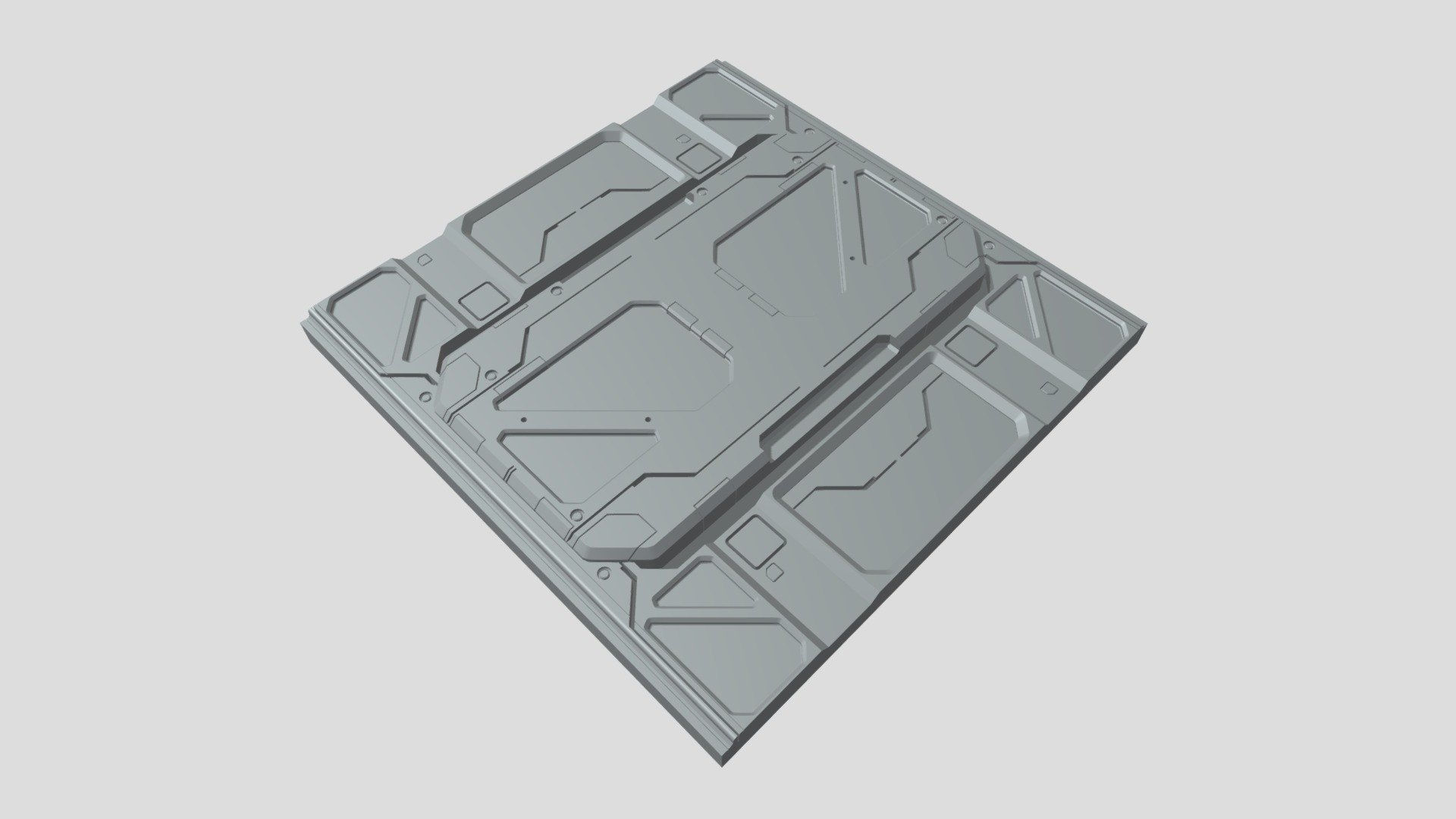 Wallpaper #5WjrF5MBSpphPi3-rxCo307 Sci Fi Floor Section Kb036 Download Free 3D Model by D880