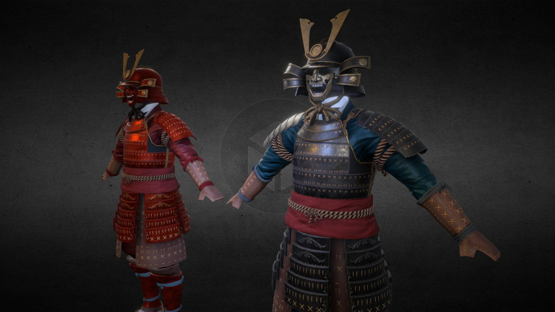 Wallpaper #Yhl4Ao8BtGB6xQ78Kkqy24 Samurai 3D Model by Artleaving at Aptyphawk22 8dcf52b Sketchfab