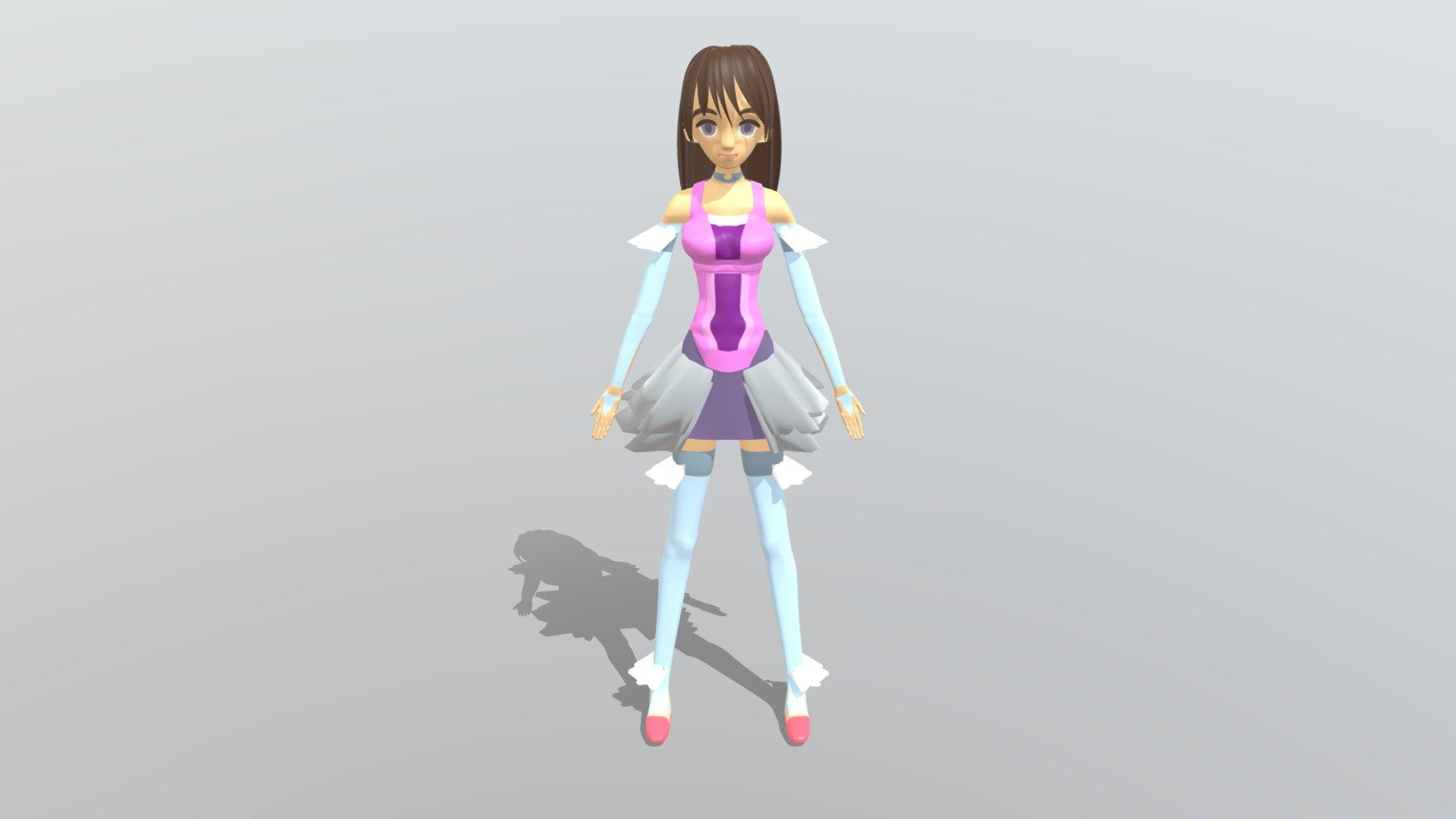 Wallpaper #YD_2O5MBLiIJ4c9OfJC2331 Anime Girl Download Free 3D Model by Aurora Corp 9887f49 Sketchfab