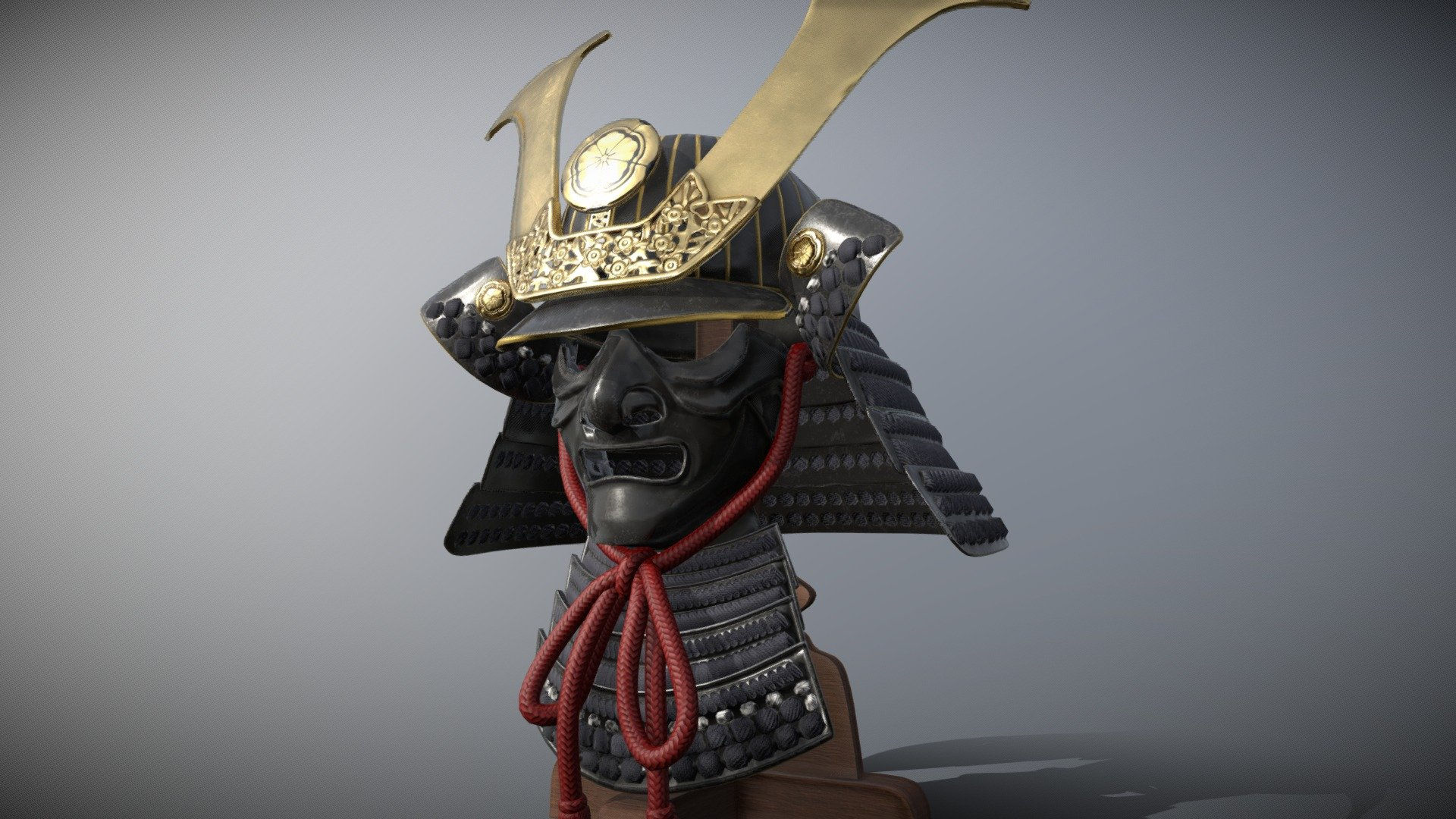 Wallpaper #LQPxZZMBpyOg8YnEktpT392 Samurai Helmet Kabuto Model 3D Model by Cy at Pcaben 9926008