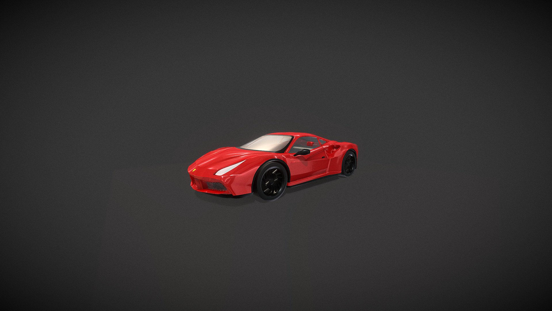 Wallpaper #-2fc-5IBSpphPi3-dpWf16 Ferrari 488 Download Free 3D Model by Naod at Naodm 723855e Sketchfab
