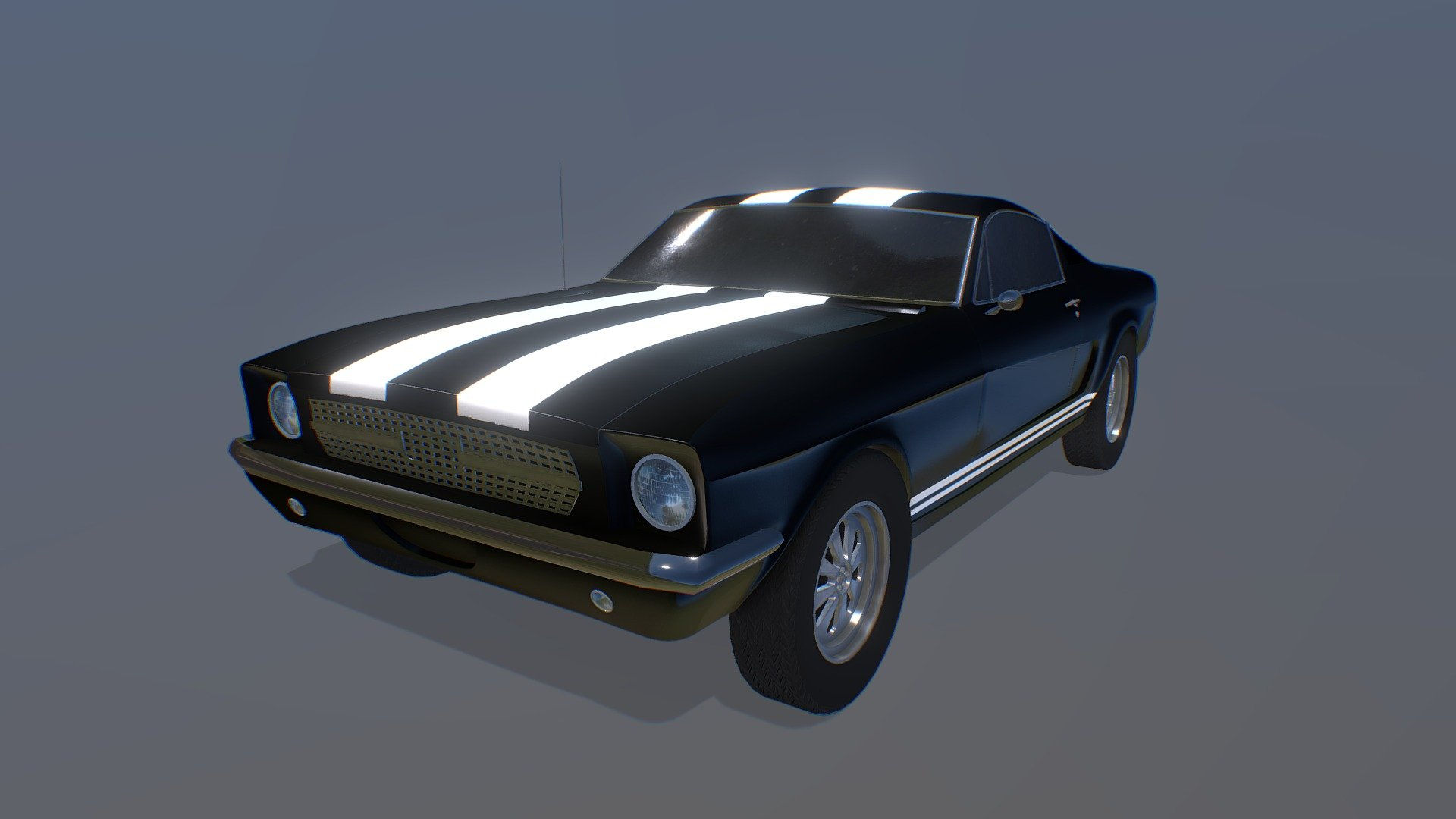 Wallpaper #Jmh3HpMBSpphPi3-CSlS186 Muscle Car 3D Model by Sergio Sanchez at Ssanchez96 7e36b01 Sketchfab