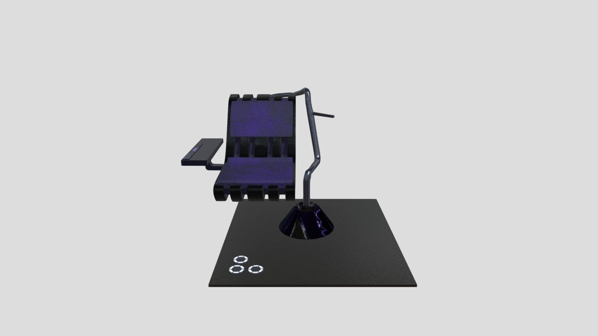 Wallpaper #iBrMT5MB1yWOL4qgeX83447 Cyberpunk Office Chair Download Free 3D Model by Daniela Henao Ortiz