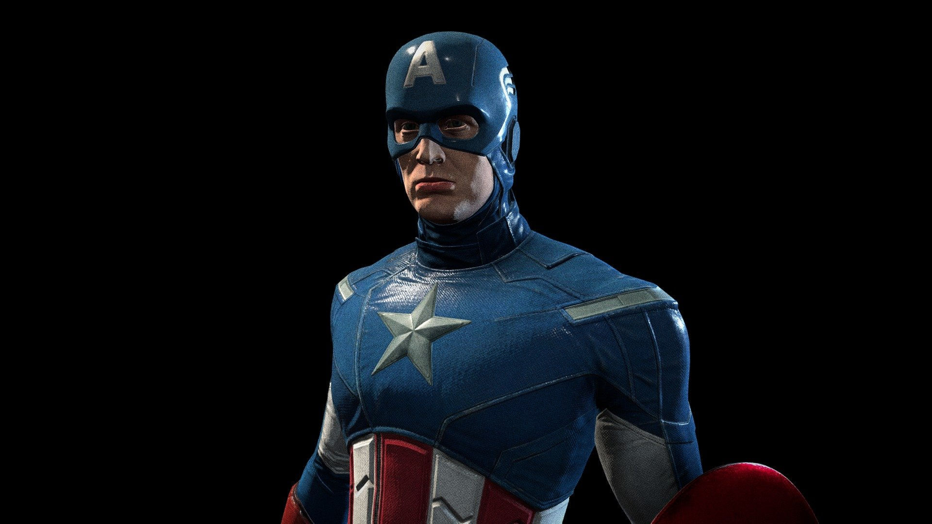 Wallpaper #PhUvtY4BmMigT4UnFlPX7 Captain America 3D Model by Dms26s 1e8865b Sketchfab