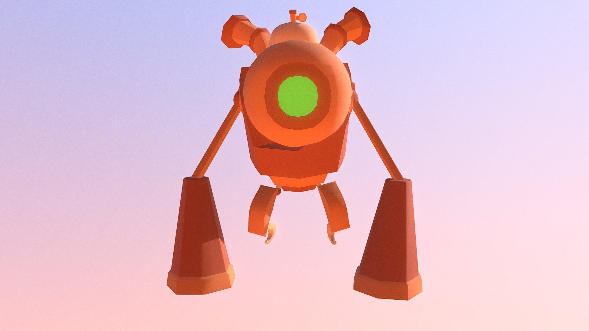 Wallpaper #ss4JJZMB71dOy6JZQBKv260 Steampunk Robot 3D Model by L0g1ebear 68dd9be Sketchfab
