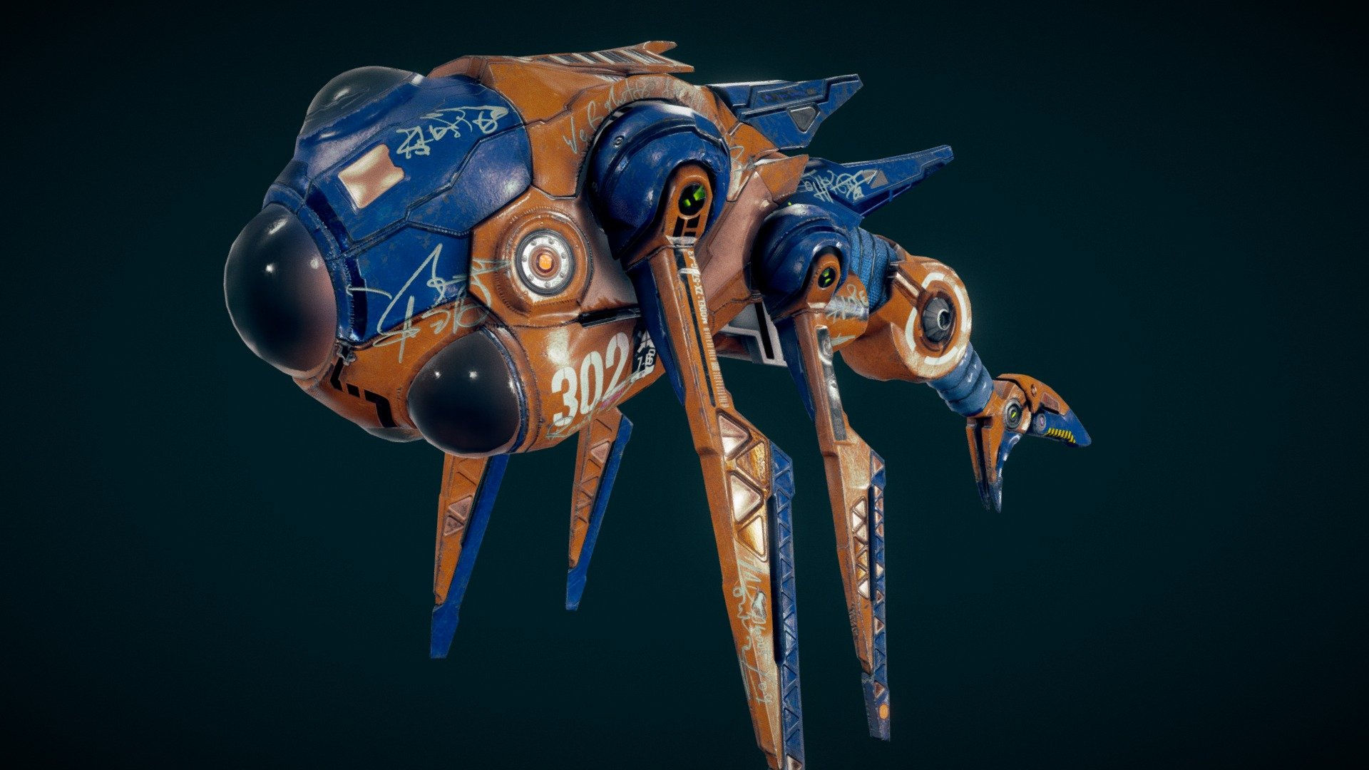 Wallpaper #eb723 Concept Sci Fi Drone Obj