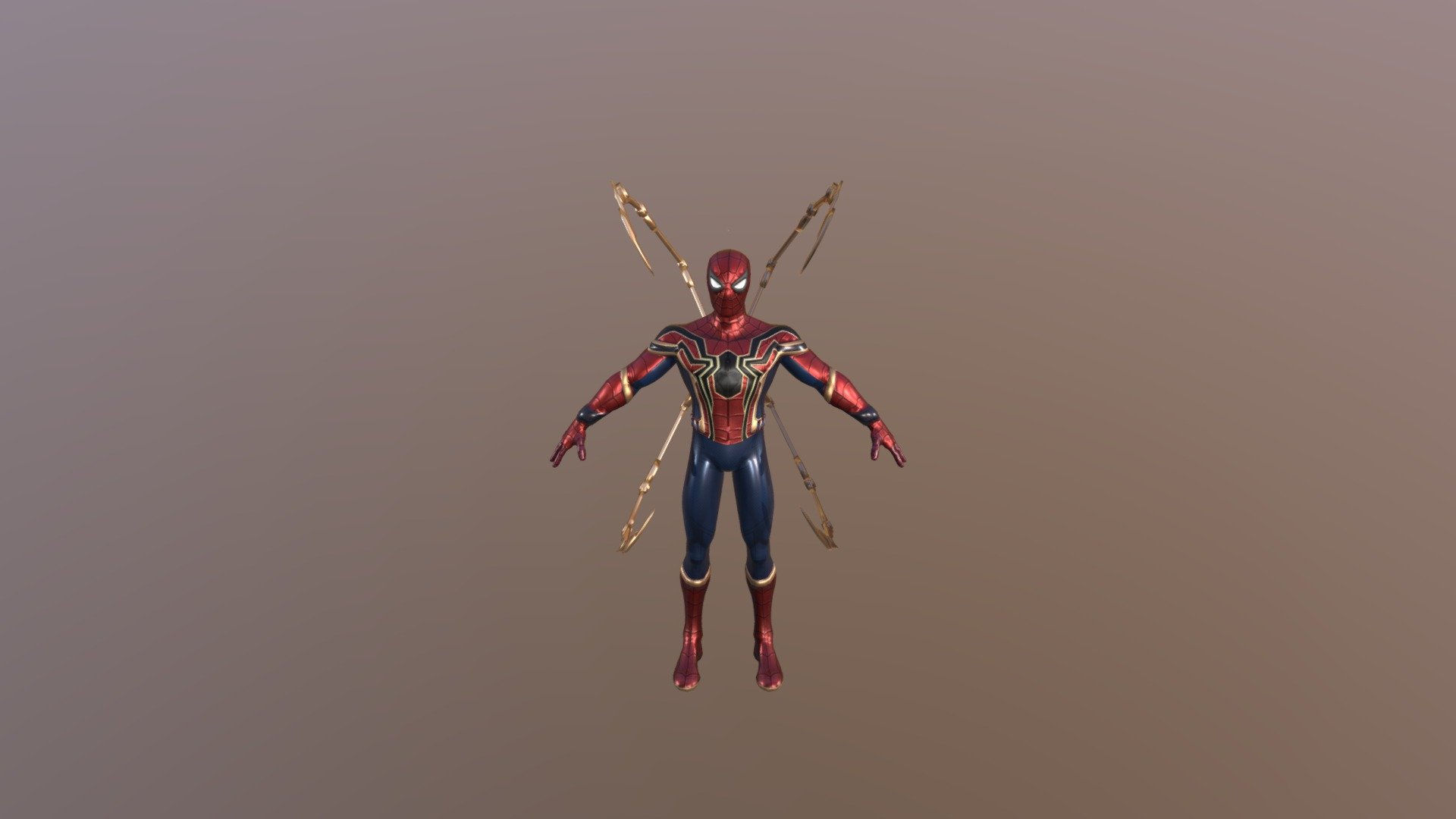 Wallpaper #2hGhM5MBXrlMTfB56kqS67 Iron Spider Blender Download Free 3D Model by Maxhennessy