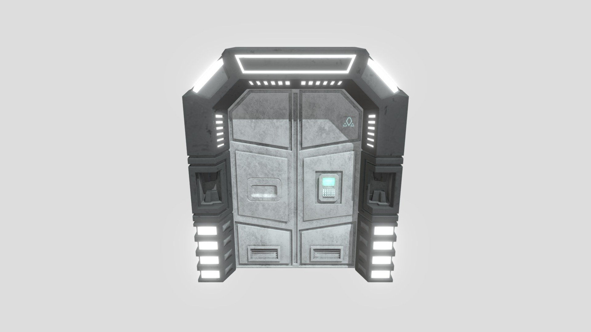 Wallpaper #eRl5Ho8BtGB6xQ78OHkV8 Sci Fi Door Download Free 3D Model by Xavi Pujadas at Xavipujadas