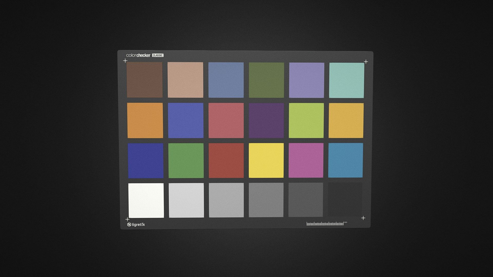 Wallpaper #v5yE4pIBZHQxiYarF8Bm374 Colorchecker Classic 3D Model by Ligretix C10400f Sketchfab