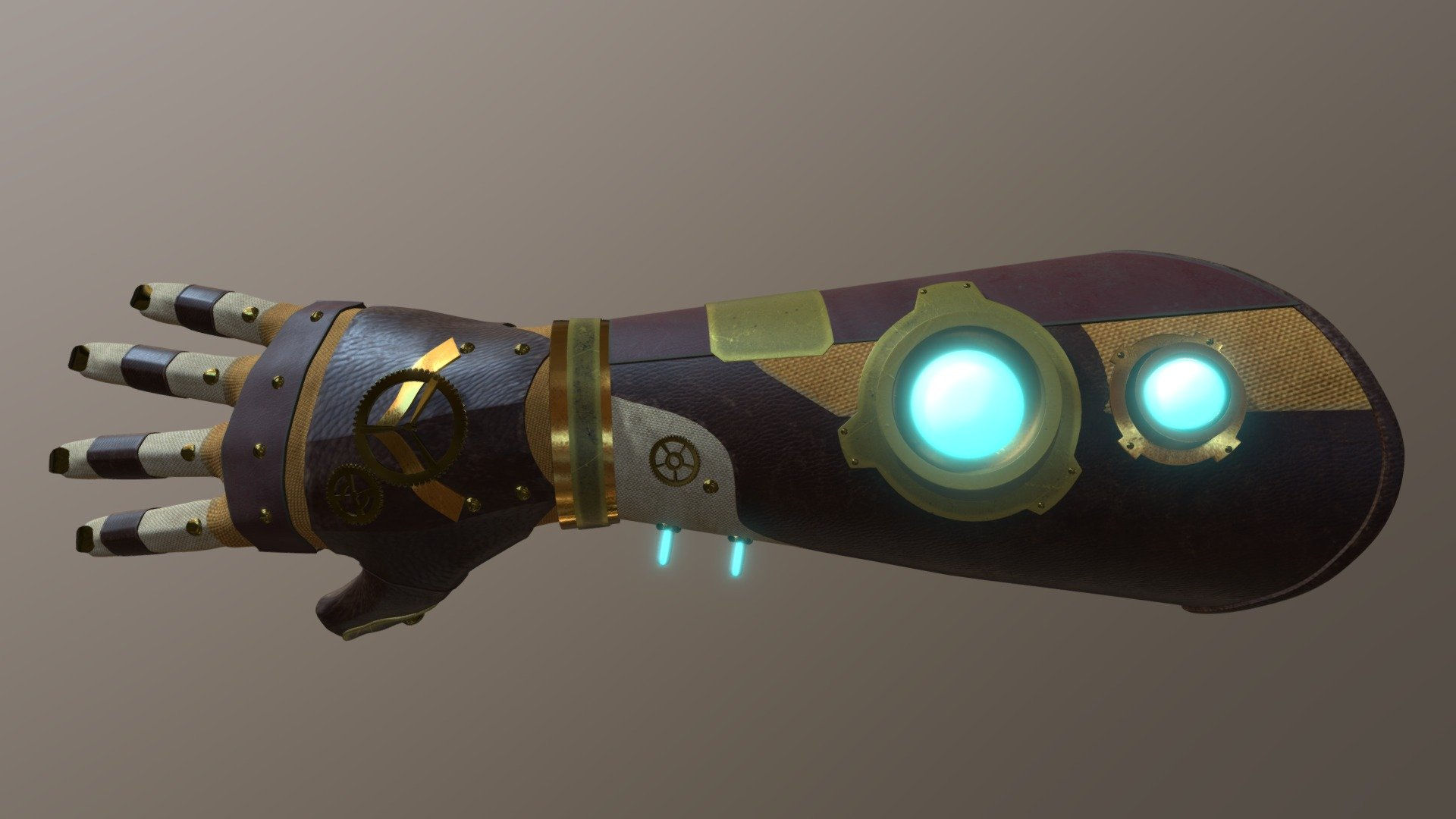 Wallpaper #4BkEF48BtGB6xQ78gG7-23 Steampunk Gauntlet 3D Model by a Nigin Ed80db2 Sketchfab