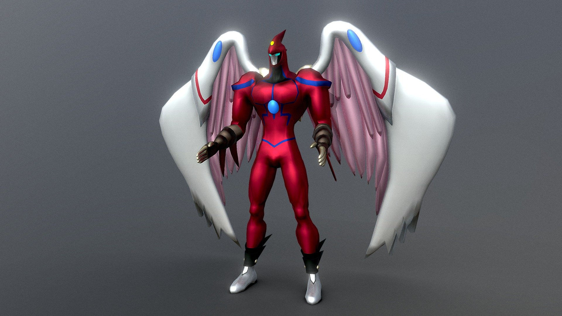Wallpaper #tWd9EpMBSpphPi3-svuu258 Elemental Hero Air Neos Yugioh Buy Royalty Free 3D Model by Yanez