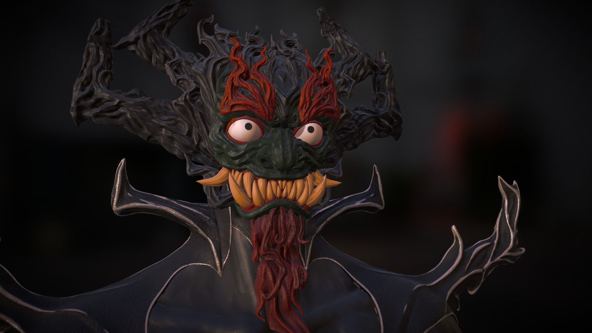 Wallpaper #LQPxZZMBpyOg8YnEktpT18 Aku Samurai Jack 3D Model by Bimo999 at Gyamba169 Ed876cd