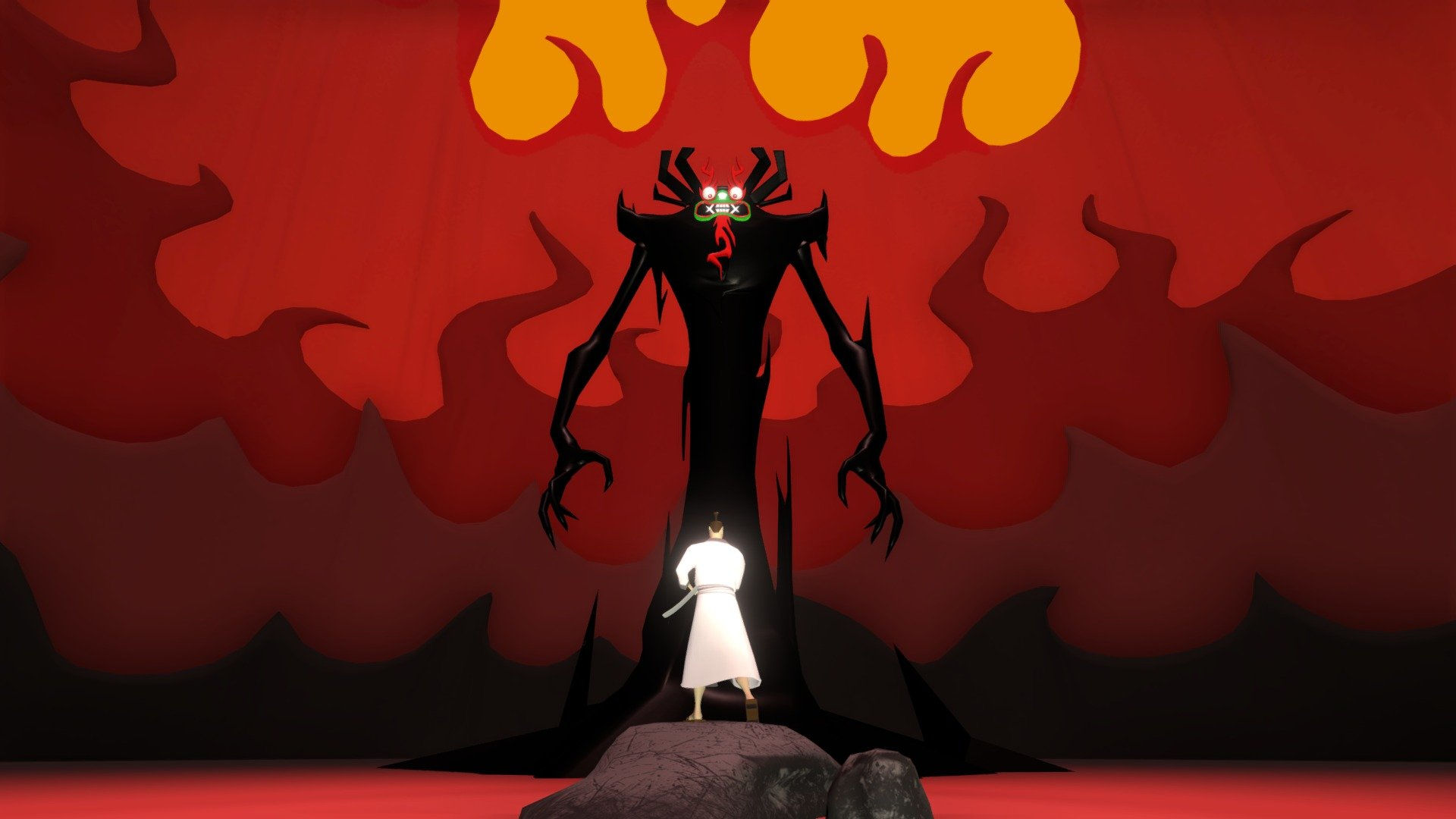 Wallpaper #LQPxZZMBpyOg8YnEktpT31 Samurai Jack Aku Download Free 3D Model by Korsun F6ff41d Sketchfab