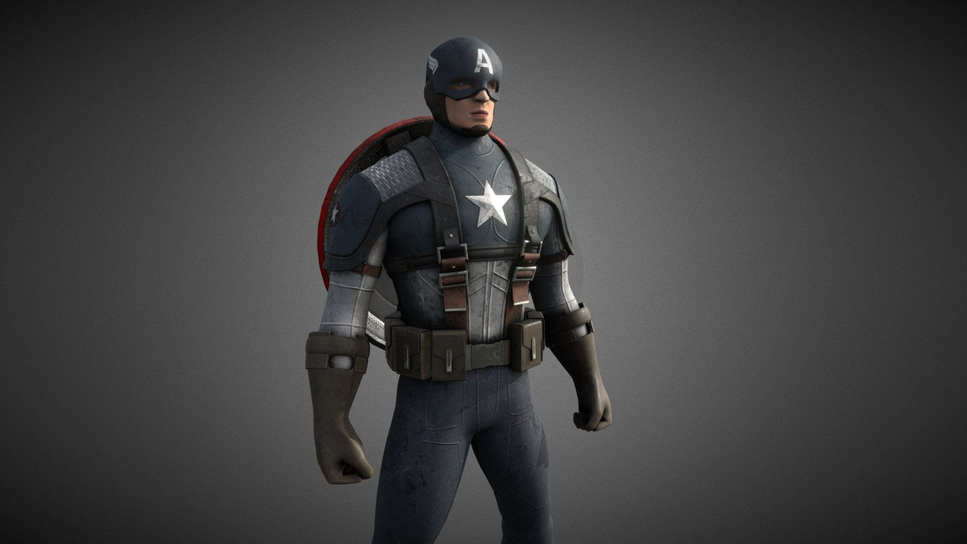 Wallpaper #PhUvtY4BmMigT4UnFlPX14 Captain America 3D Model by Luca at Lucapatane90 E3e2cca Sketchfab