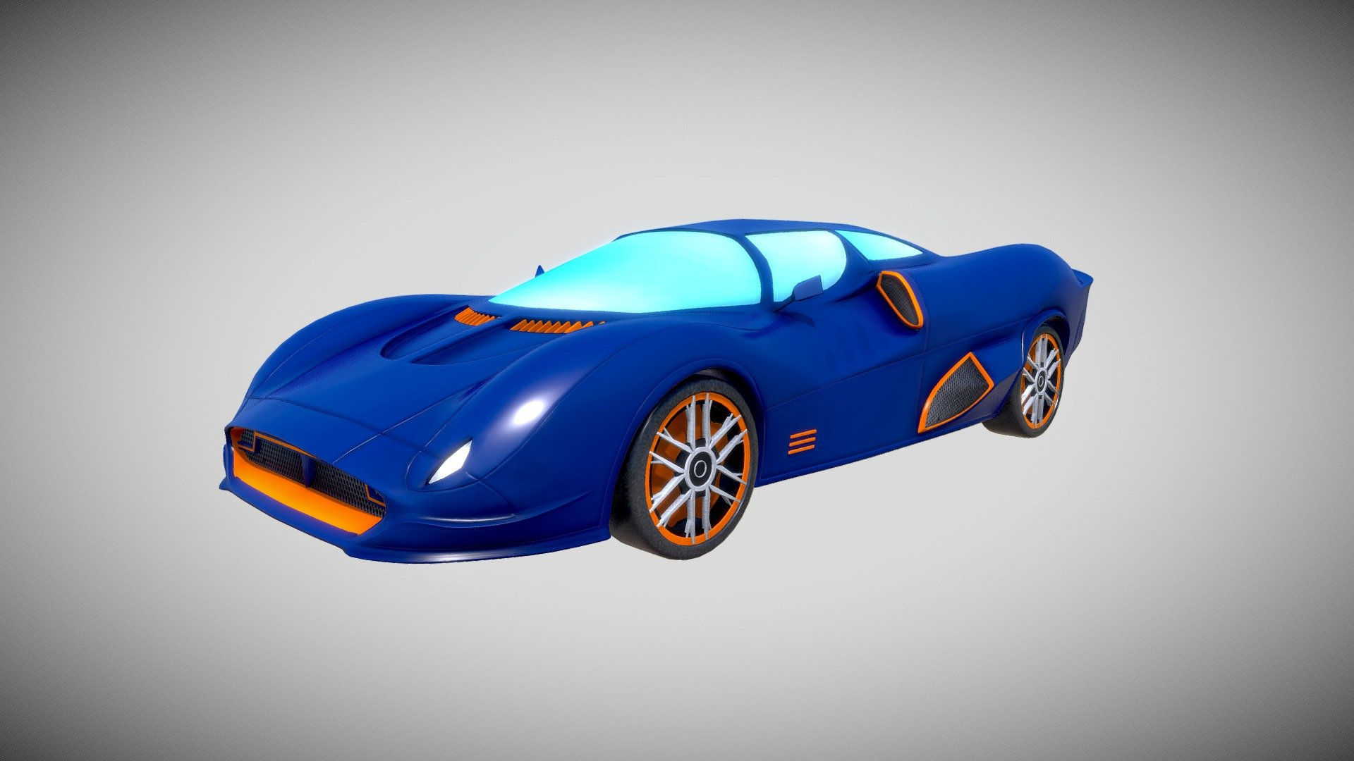 Wallpaper #9hrATpMB1yWOL4qgr32241 Sports Car 3D Model by Subhromondal A53e4b4 Sketchfab