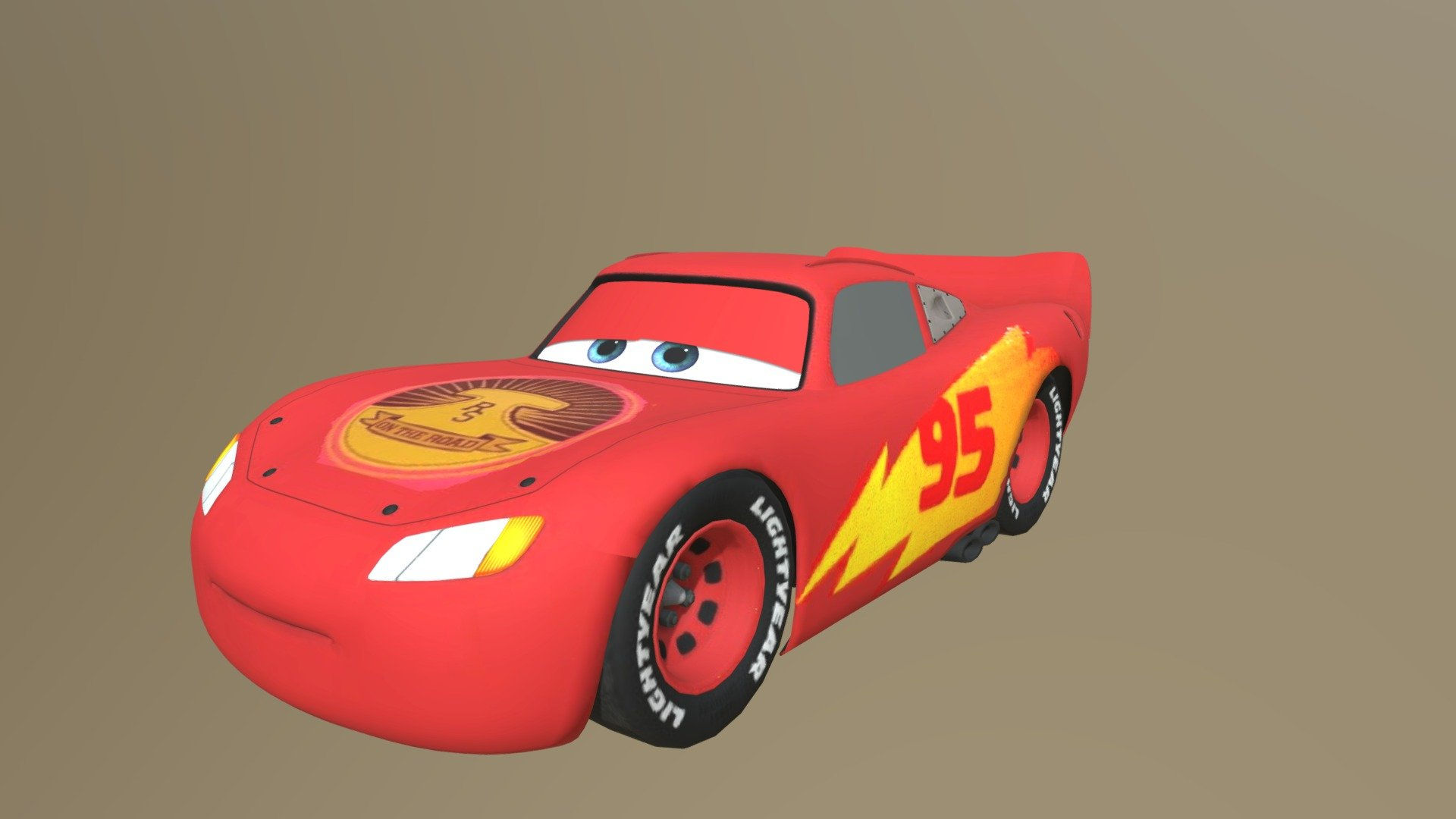 Wallpaper #q70PoZcBxtB1RJ-K5LXd59 Cars 3 Driven to Win Road Trip Lightning Mcqueen 3D Model by