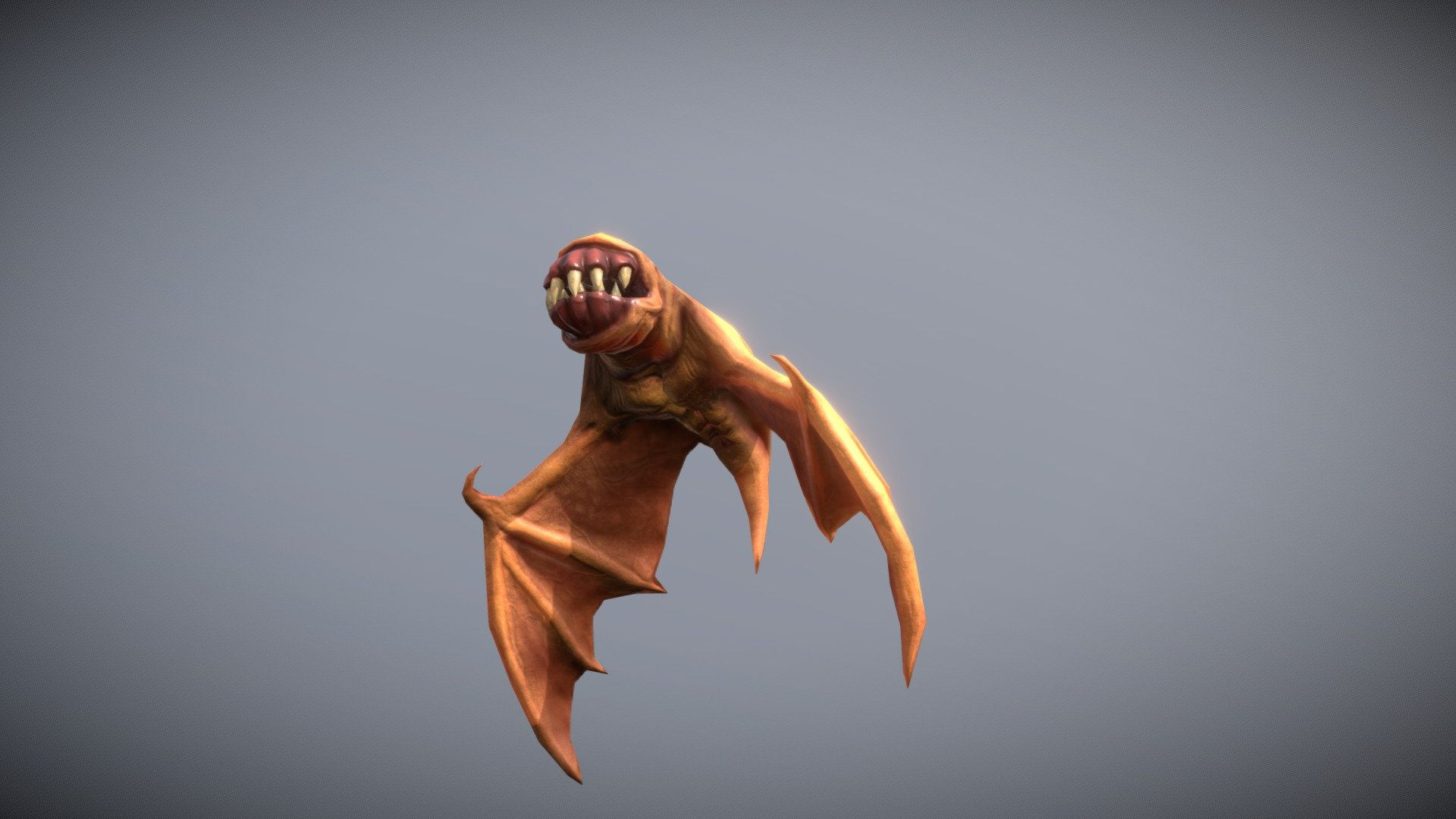 Wallpaper #dfTIOpMBKFX8bn3roXlL60 Bat Monster 3D Model by Grigorii Ischenko at Grigoriyarx 70de292