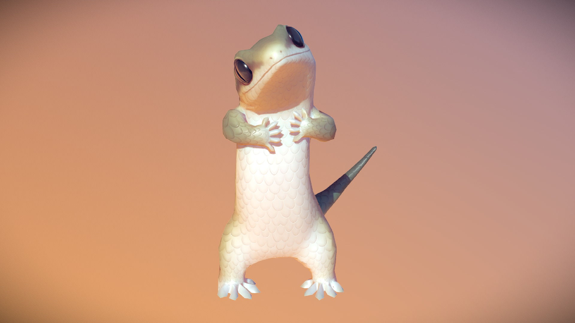 Wallpaper #22ca85IBSpphPi3-NnM5137 Gecko 3D Model by Ka92 4146d71 Sketchfab