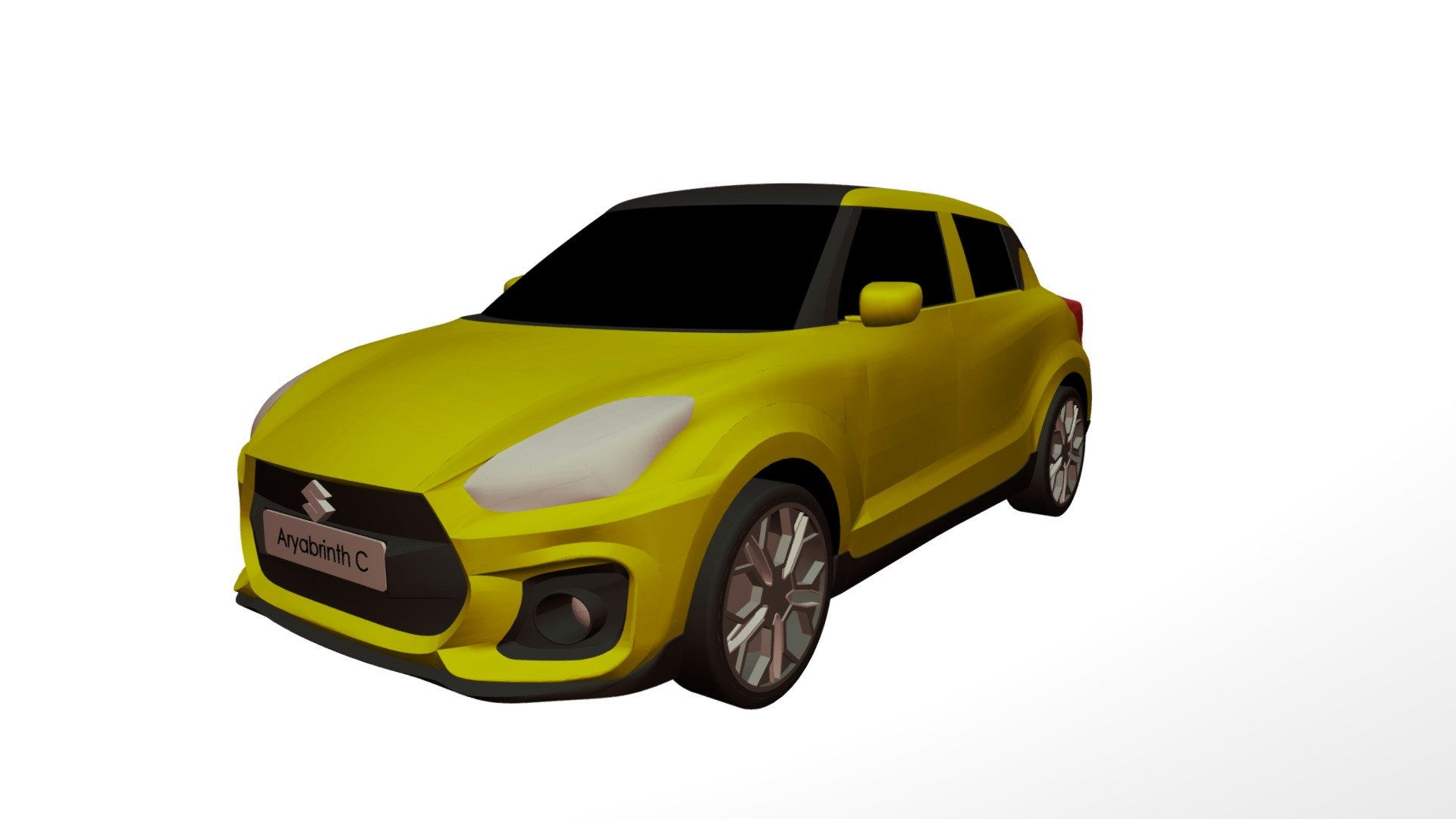 Wallpaper #b2f3AJMBSpphPi3-Jah-335 Suzuki Swift Sport 3D Model by Aryabrinth Chakravorty at Aryabrinth