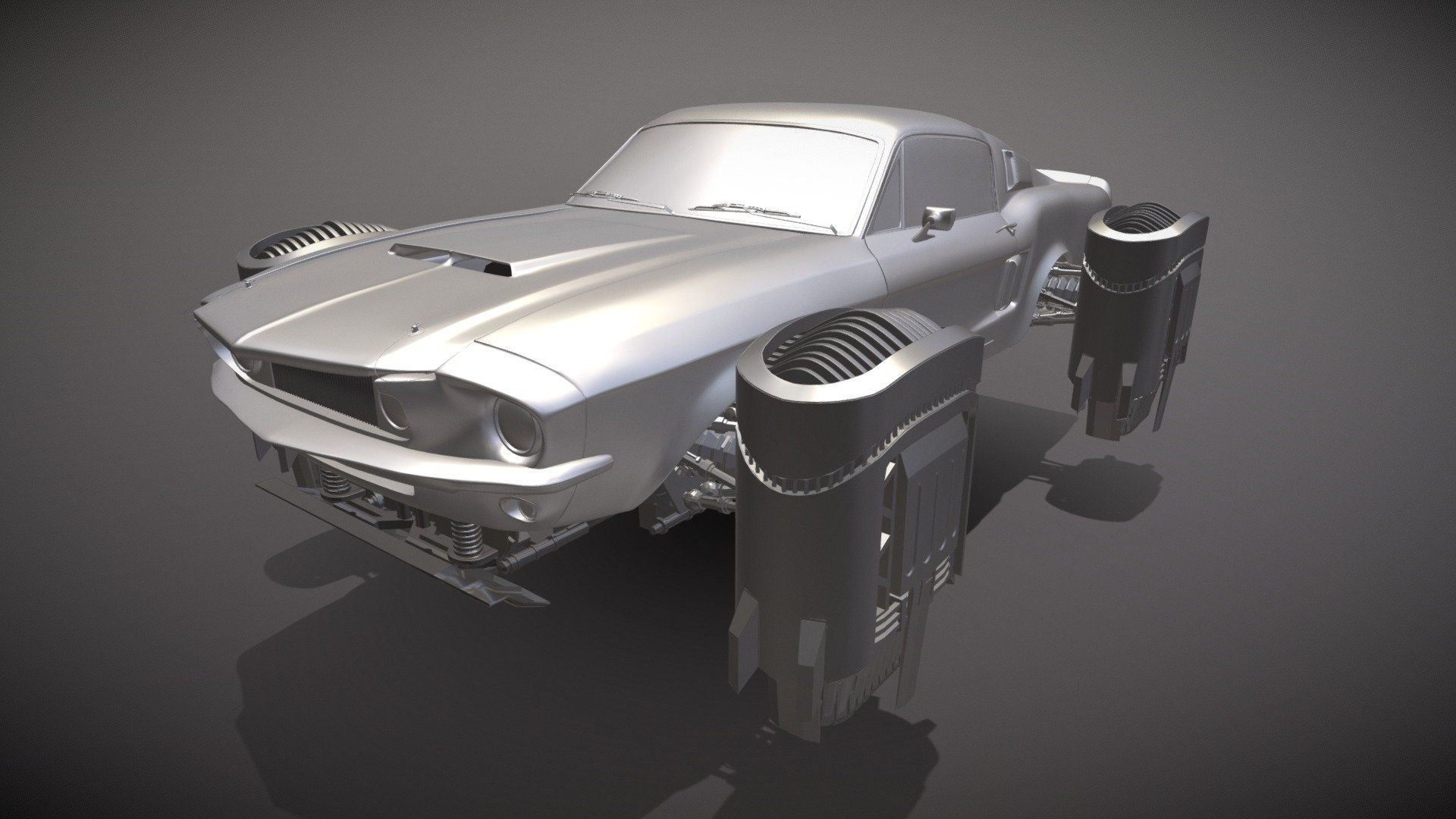 Wallpaper #QGhLG5MBSpphPi3-Ox8V278 Space Car Wip 3D Model by Sharathraj P 01759ac Sketchfab
