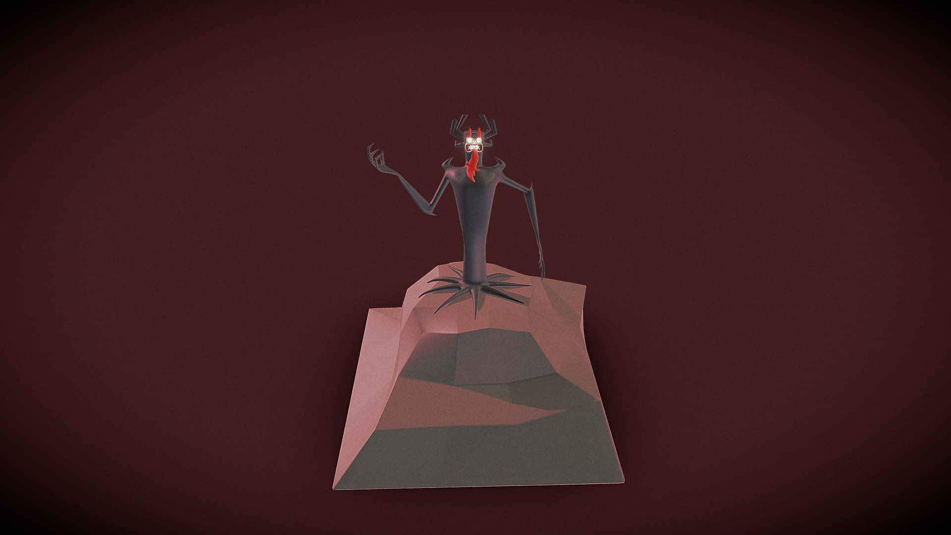 Wallpaper #LQPxZZMBpyOg8YnEktpT37 Aku Samurai Jack 3D Model by Nicolaschaves 7d524f2 Sketchfab