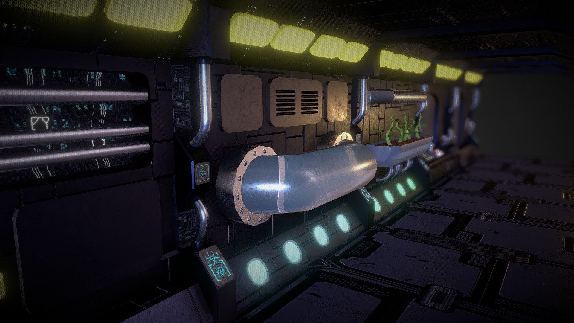 Wallpaper #r7gj2JIBJvJKYCmEhOZY46 Spaceship Interior Download Free 3D Model by Bryanna Cantrell