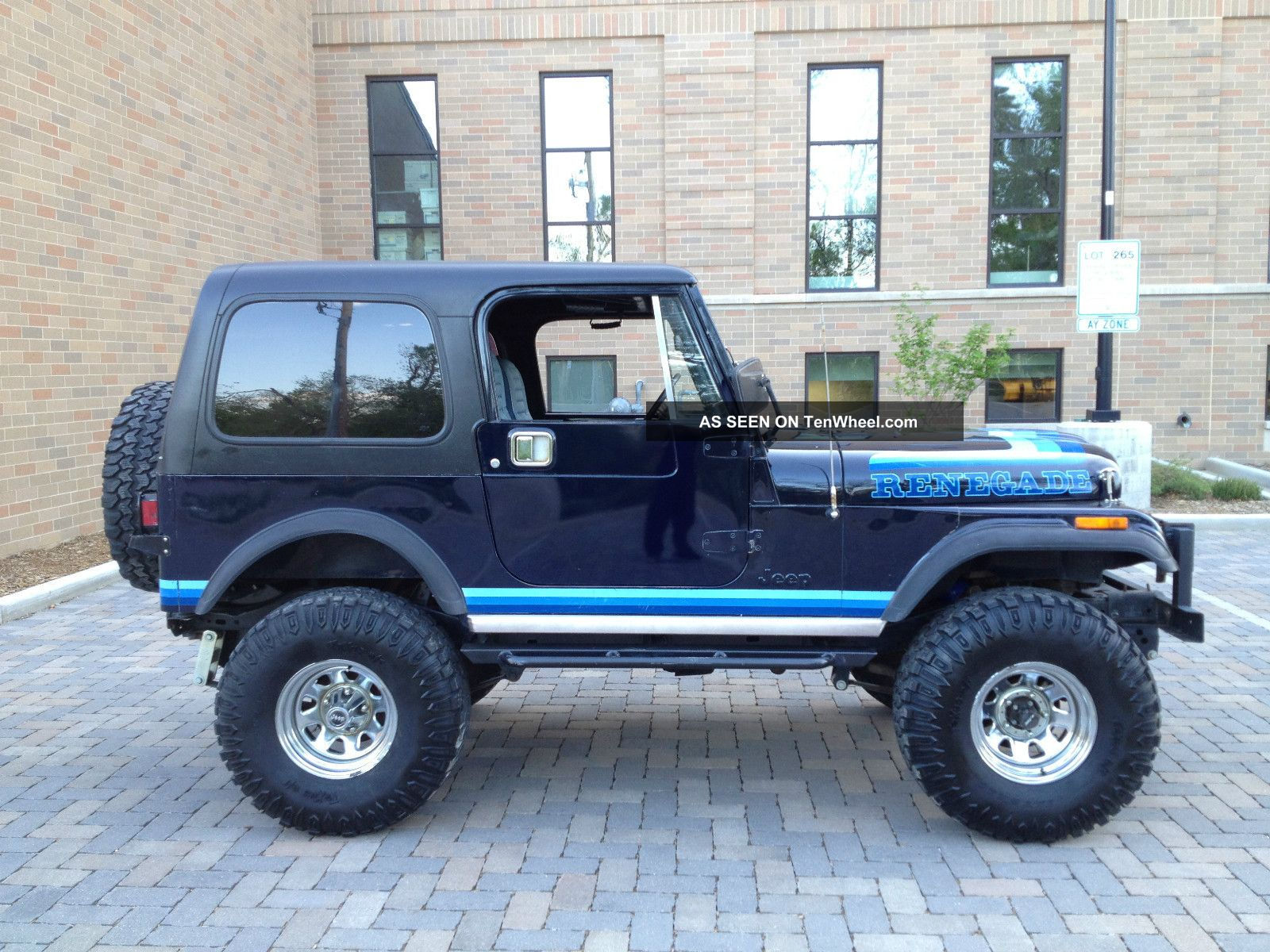 Wallpaper #XxnZO48BtGB6xQ78-rIT8 1981 Jeep Cj7 Renegade Factory V8 79k 4spd Lift Rare