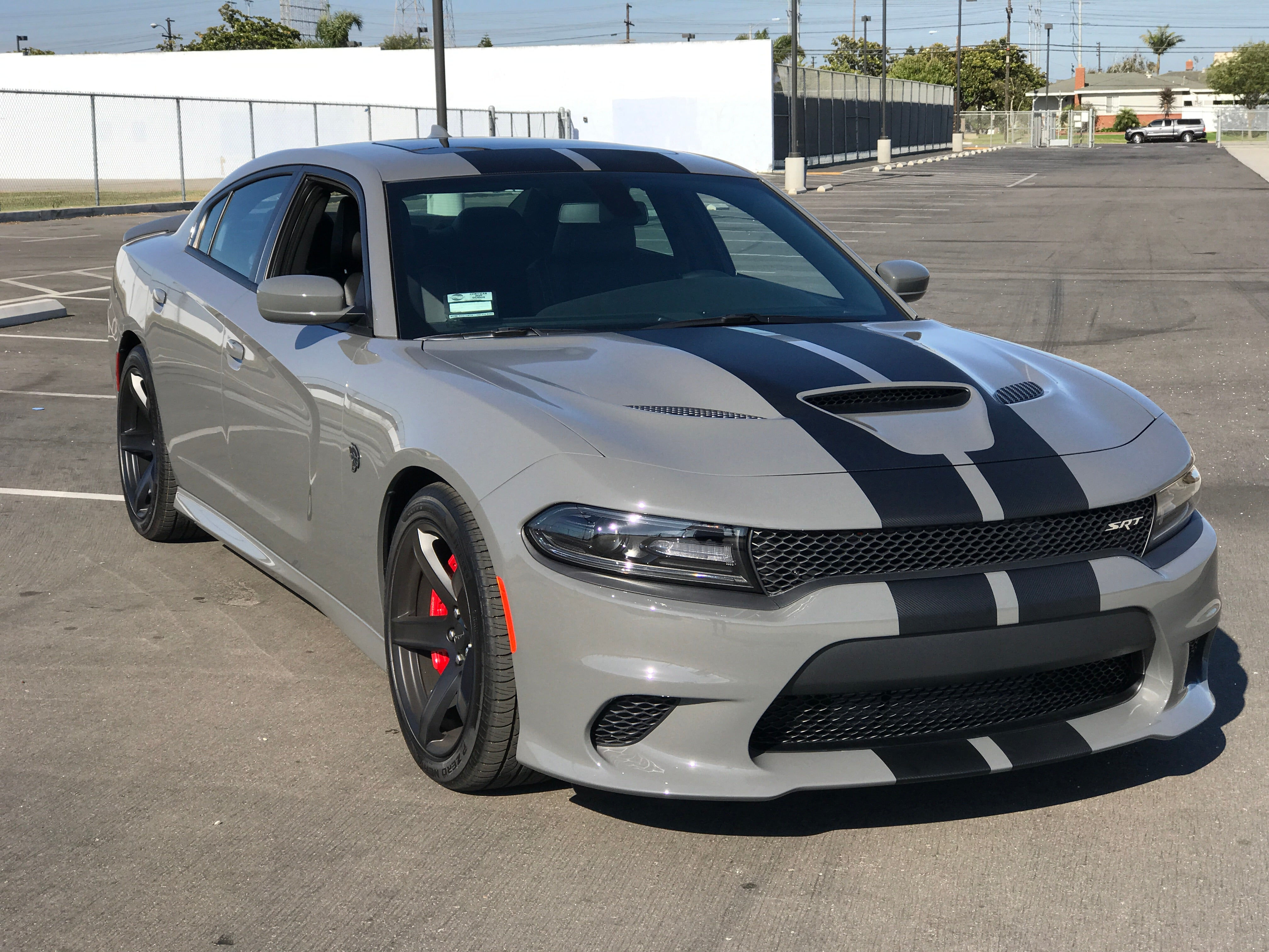 Wallpaper #84950 2018 Dodge Challenger Srt Demon Black Satin Hood Only 594 Miles Bone