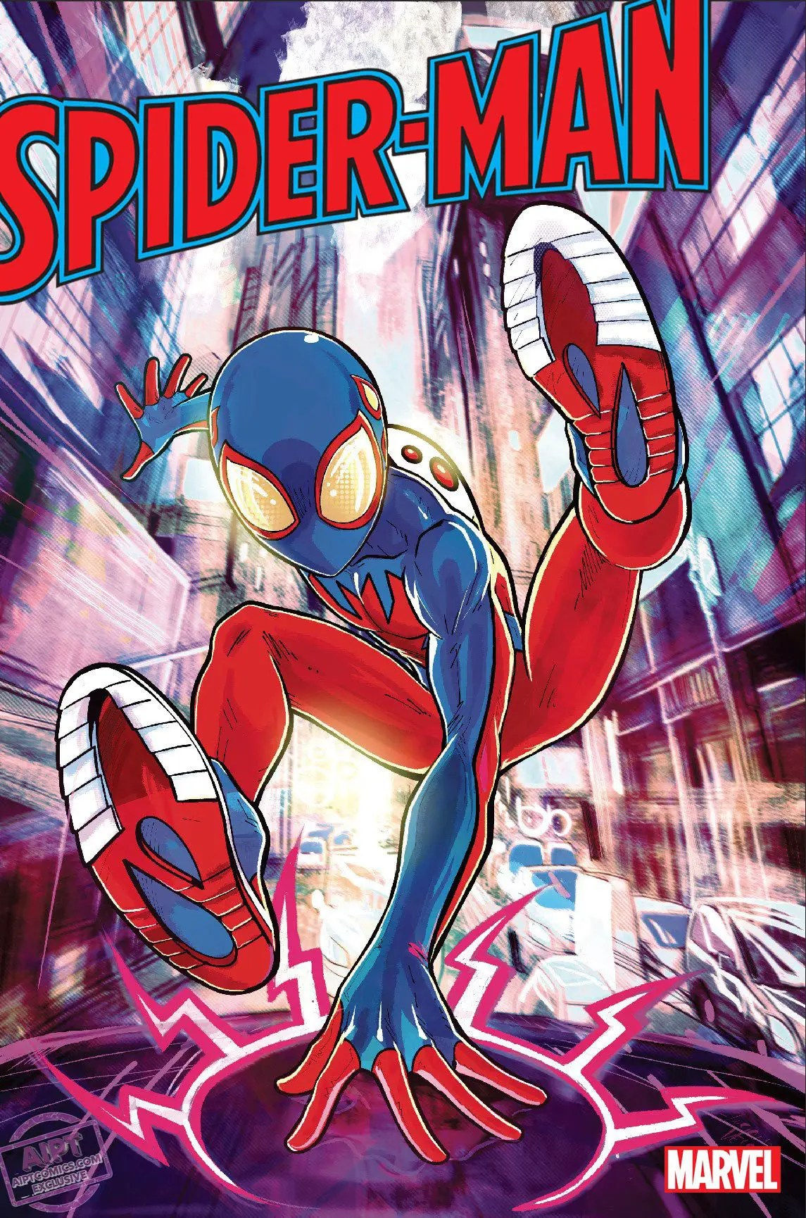 Wallpaper #HfSpOZMBKFX8bn3rAHe_92 Spiderman 7 3rd Printing Spiderboy Variant by Lucianovecchio on Deviantart