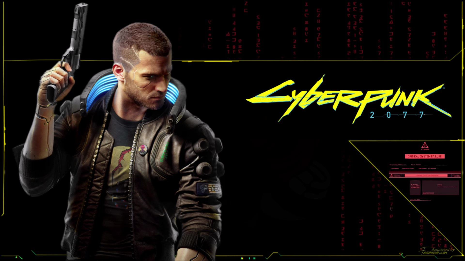 Wallpaper #jGjnHZMBSpphPi3-rSfT203 Black Cyberpunk 2077 Animated Live Wallpaper by Favorisxp on Deviantart